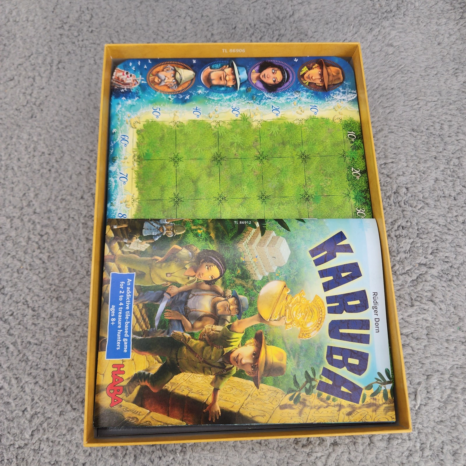 Karuba Board Game, Award Winning Haba Game Age 8+ 100% Complete VGC