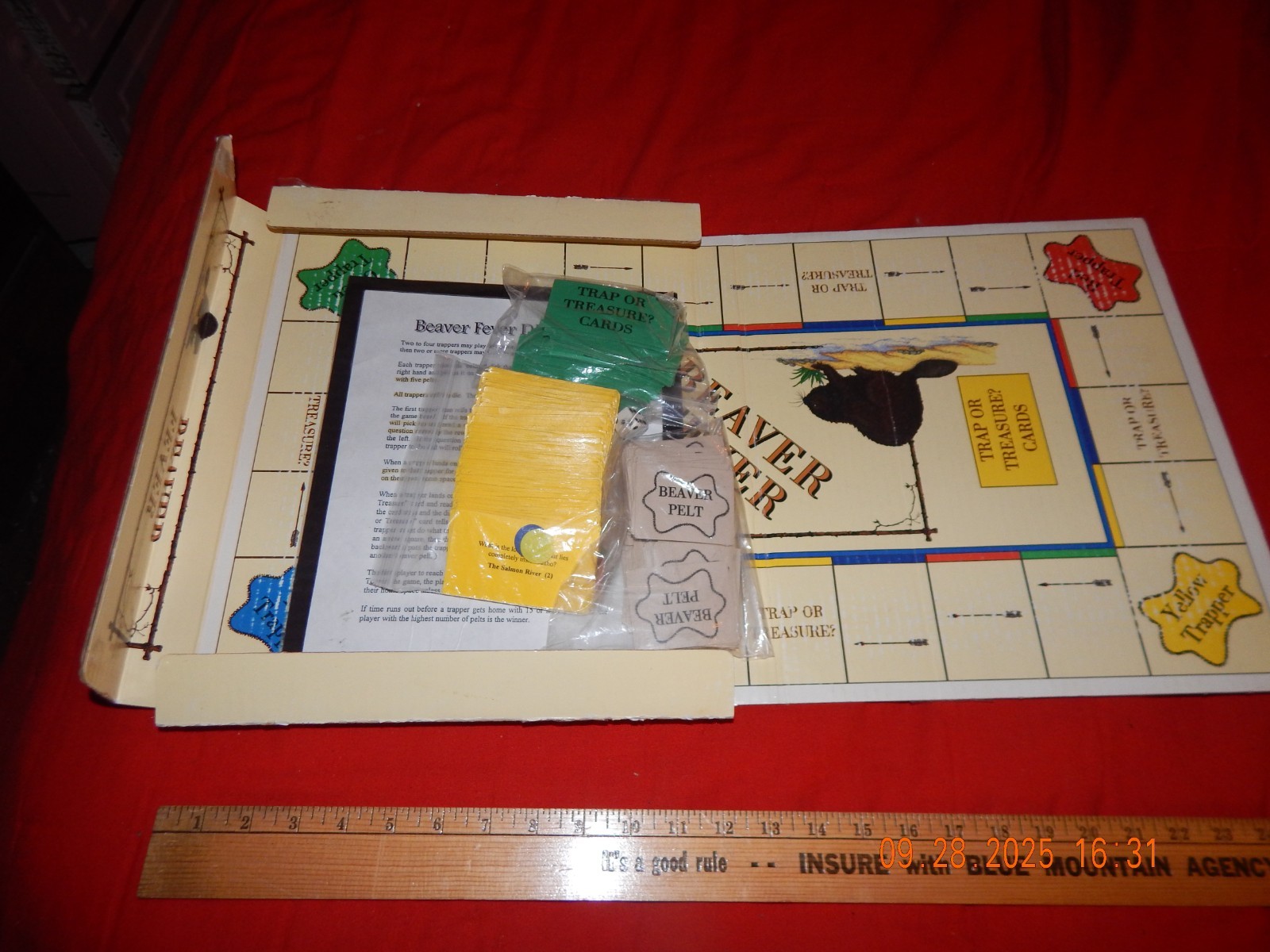 Sterling Ties Publishing Beaver Fever Board Game – Board game to enrich knowledg