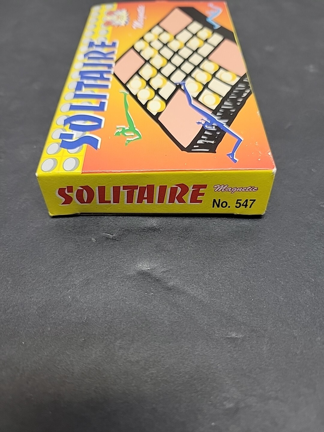 VTG Magnetic Solitaire Mini Game REG Super Accord UK China Travel PuzzleVac Fun