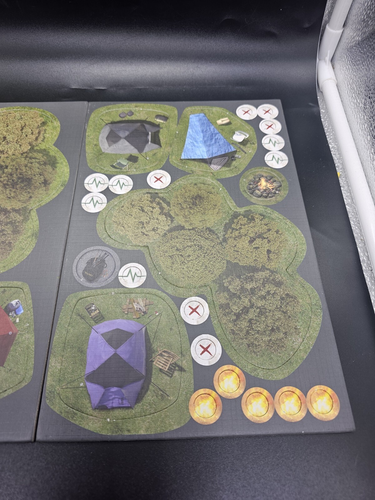 The WALKING DEAD No Sanctuary Days Gone Bye Game Expansion Replacement pieces