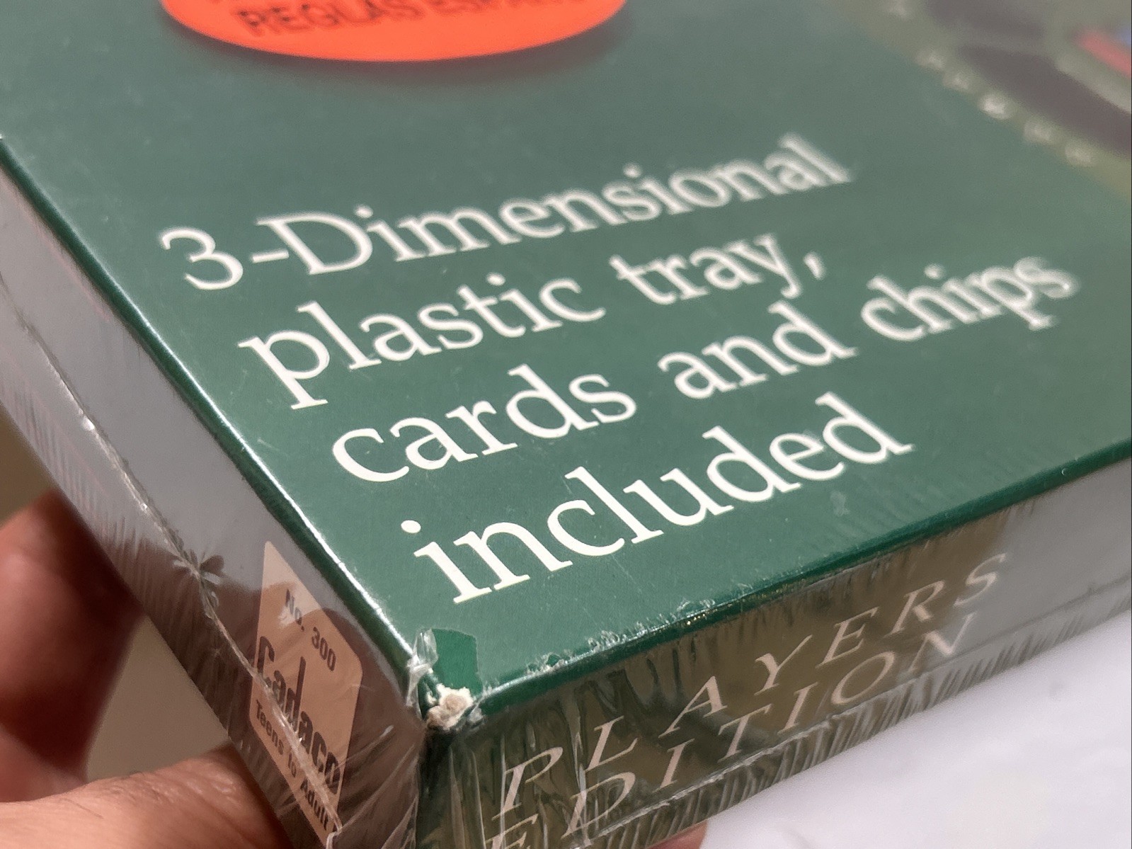 Cadaco Tripoley Game Players Edition #300 3D Tray 1989 Vintage New Sealed