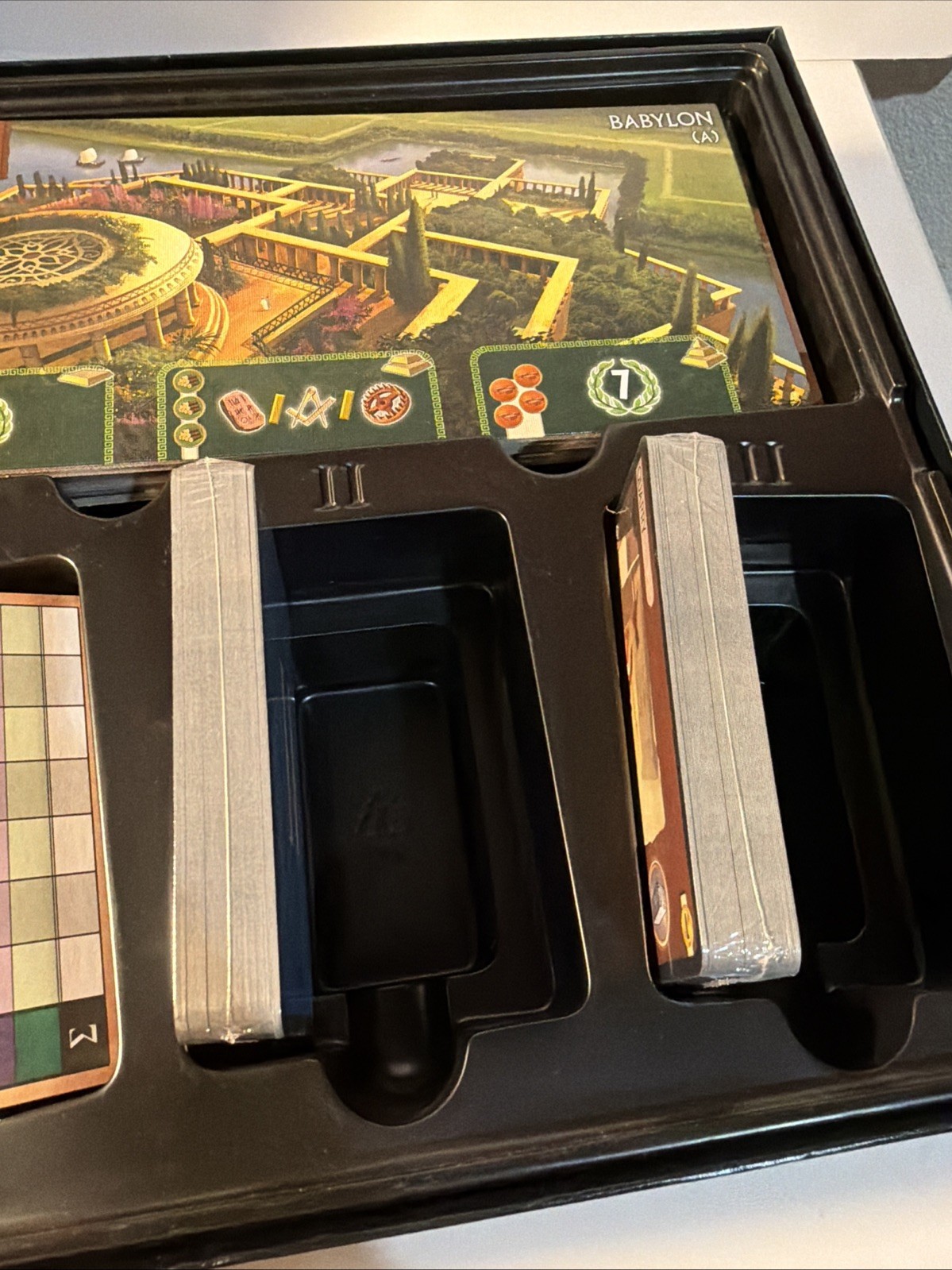 Asmodee Editions Seven 7 Wonders Board Game New Open Box