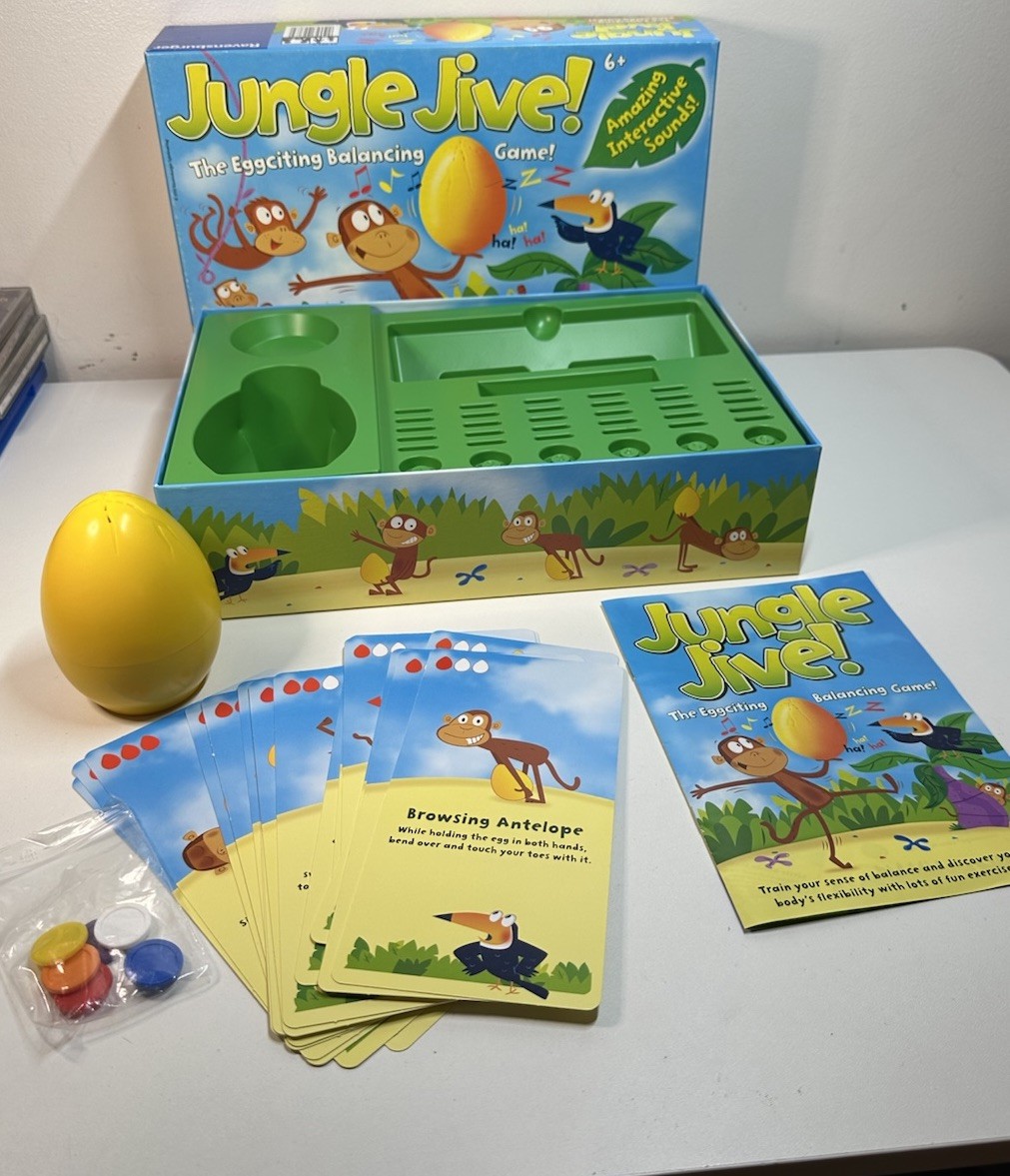 Jungle Jive COMPLETE WORKS Ravensburger 2010 Monkey Egg Balancing Kids Children