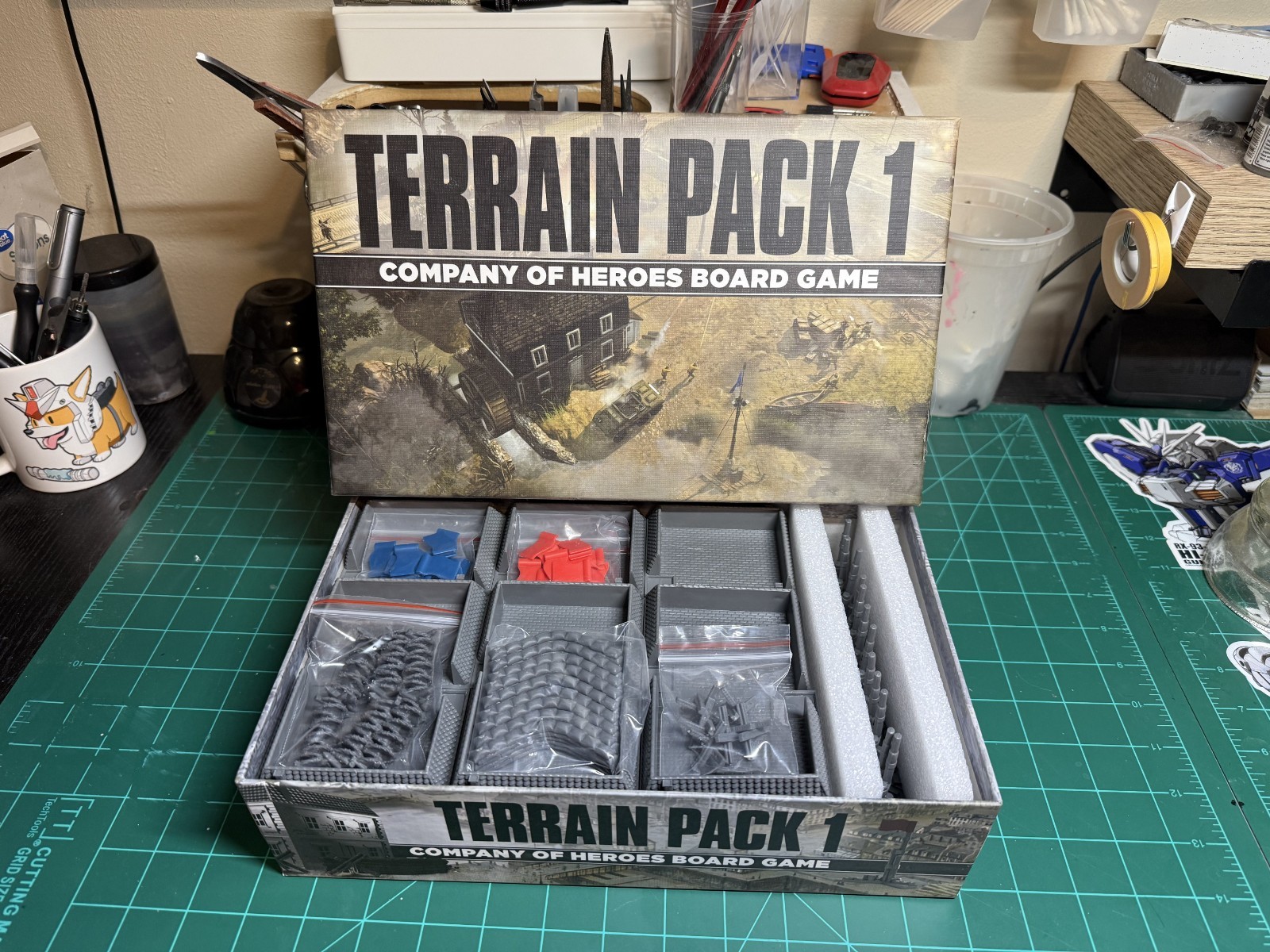 Company of heroes (1st edition)+Terrain Pack 1 + Elite Commanders Bundle