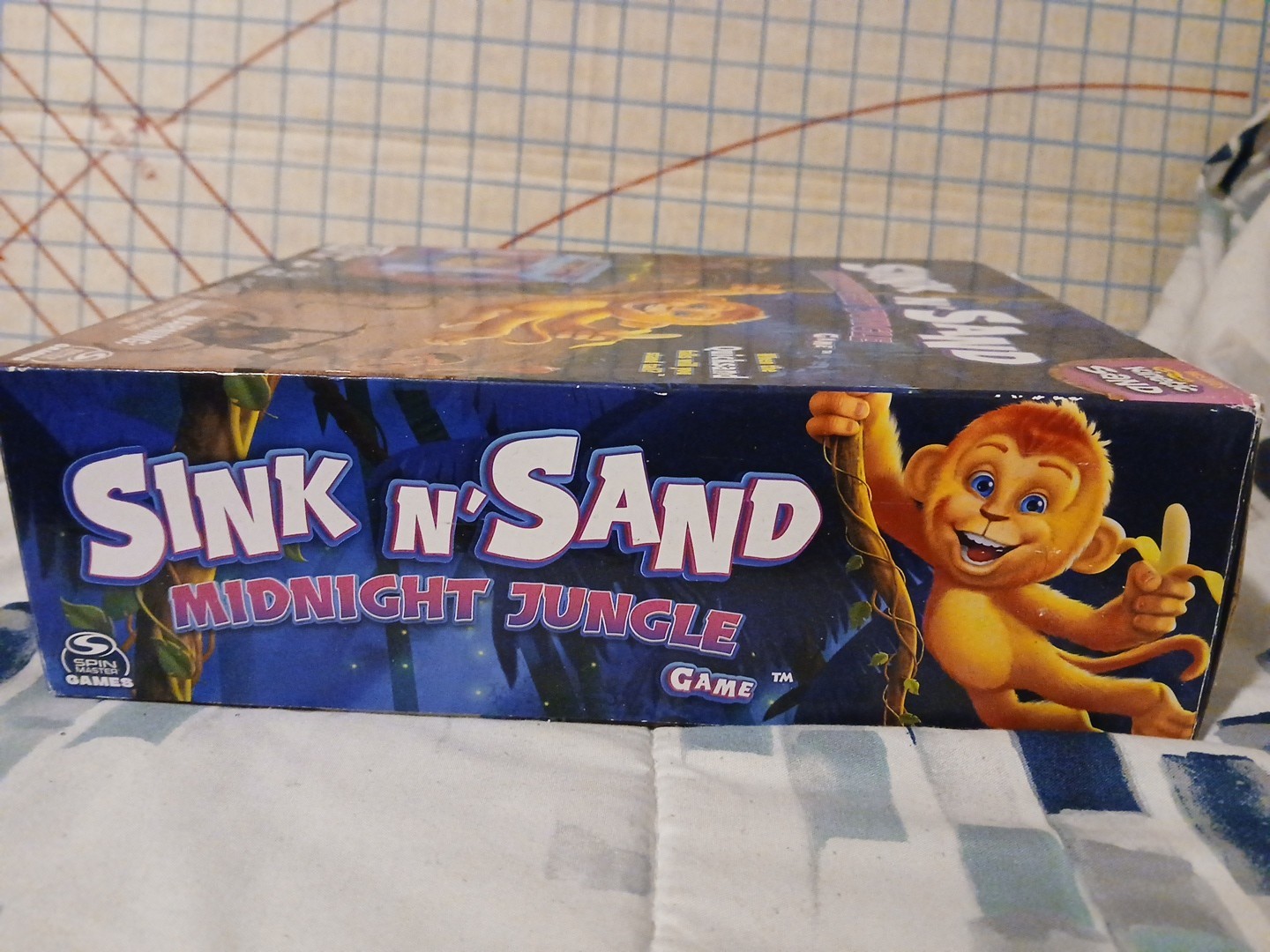Spin Master Sink n’ Sand Midnight Jungle Kids Game Kinetic Sand 4+ – Complete –