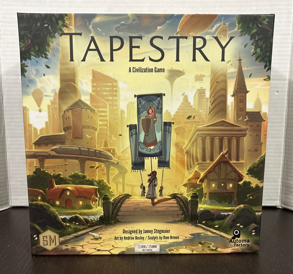 Tapestry: A Civilization Game – Stonemaier Games–Complete–Excellent Condition