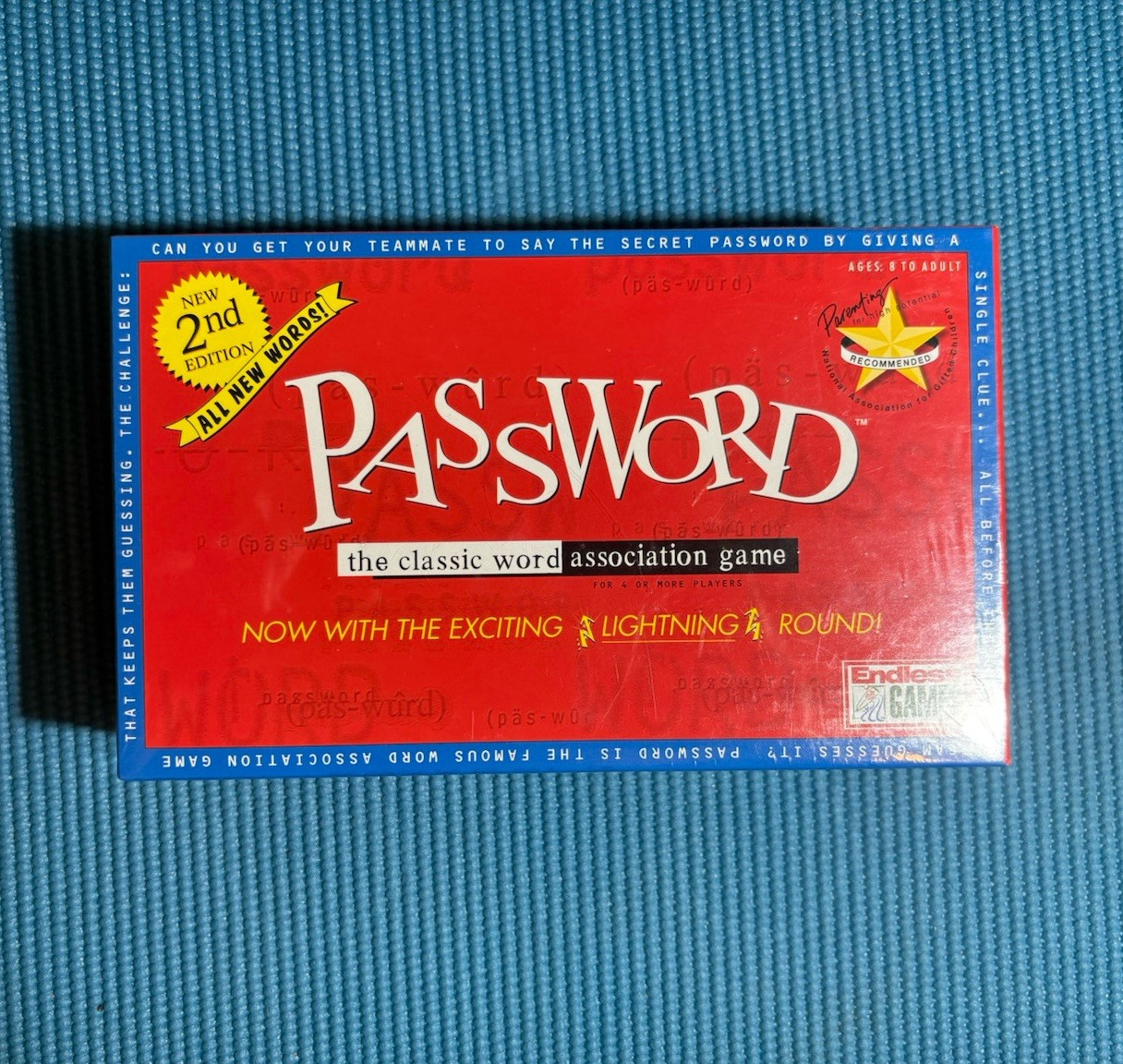 Endless Games Password 2nd Edition Lightning Round Item #250