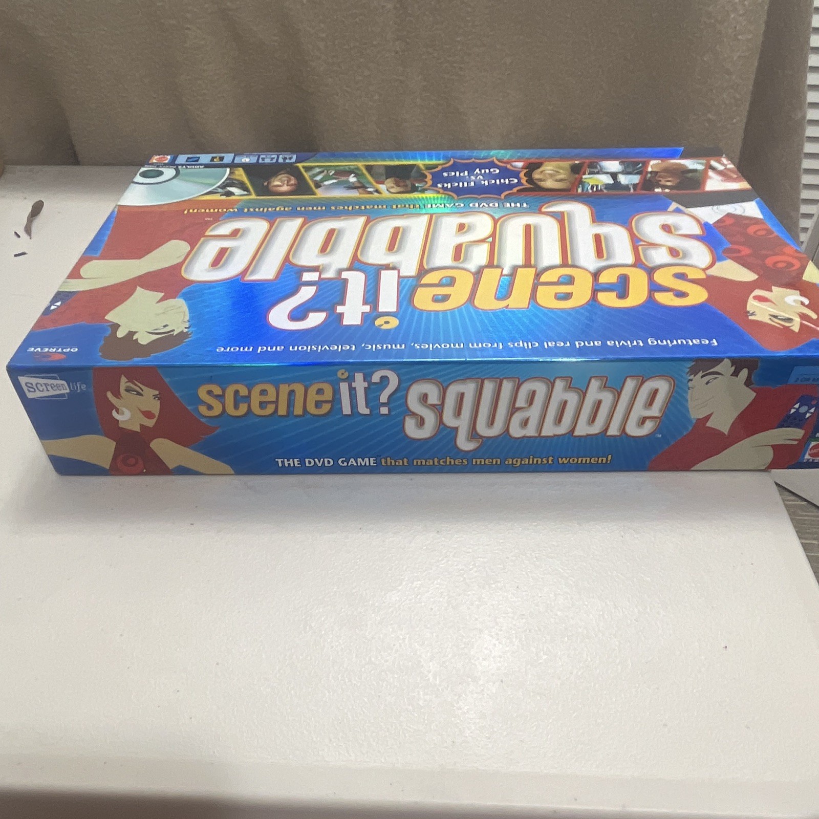 Screenlife Scene It? Squabble DVD Party Game 2+ Players Ages 17+ (2004)