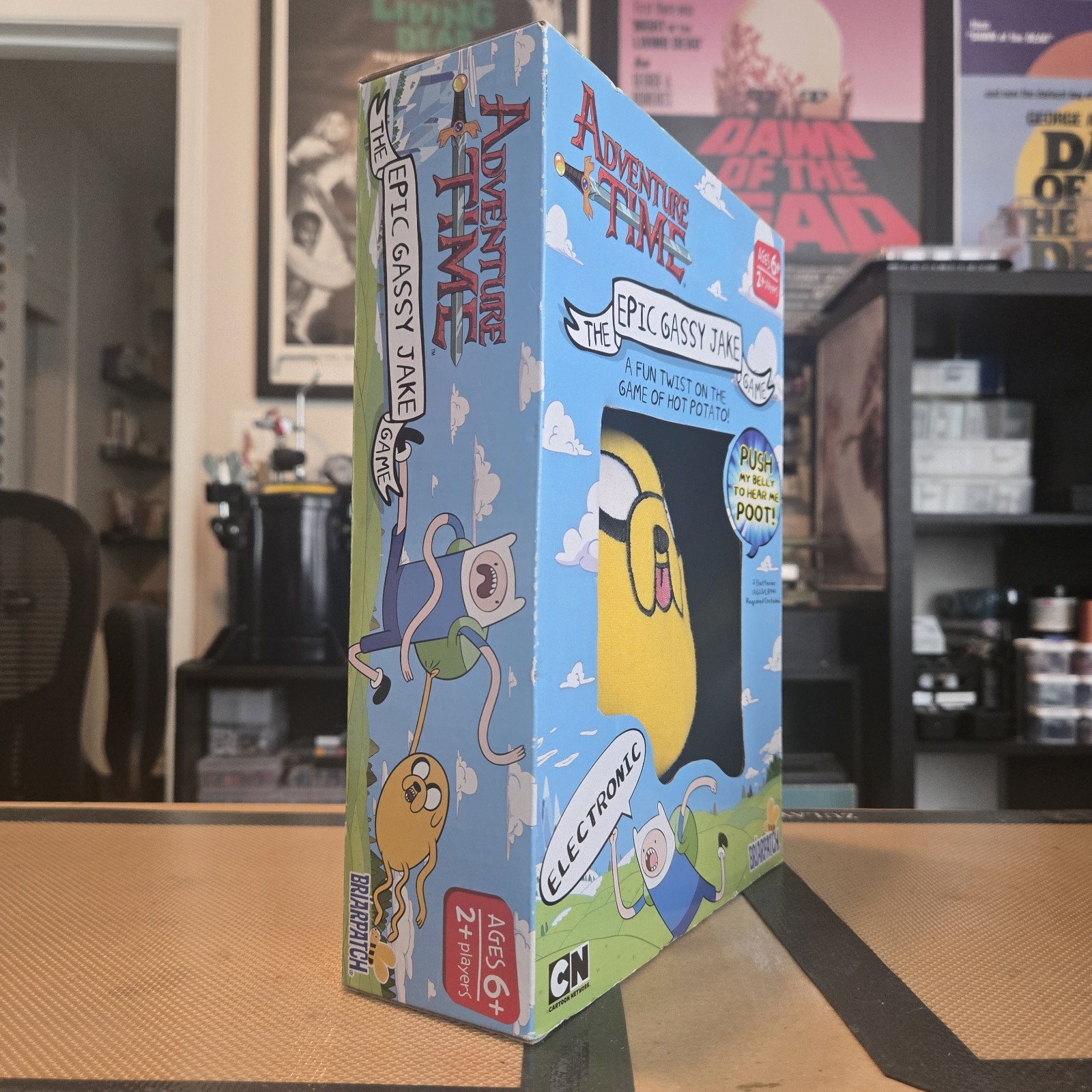 New Adventure Time The Epic Gassy Jake Game Electronic Plush