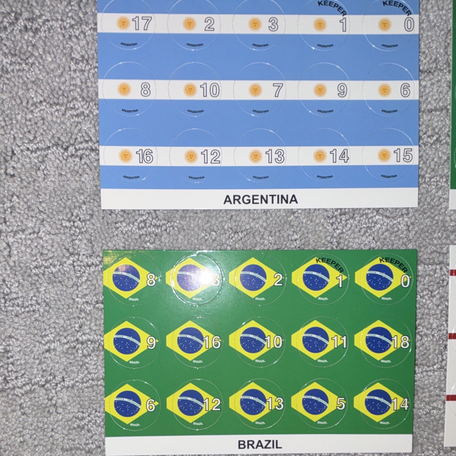 I.S.B.G World Cup International Soccer Board Game 4-in-1, 2+ Players, 10 Teams
