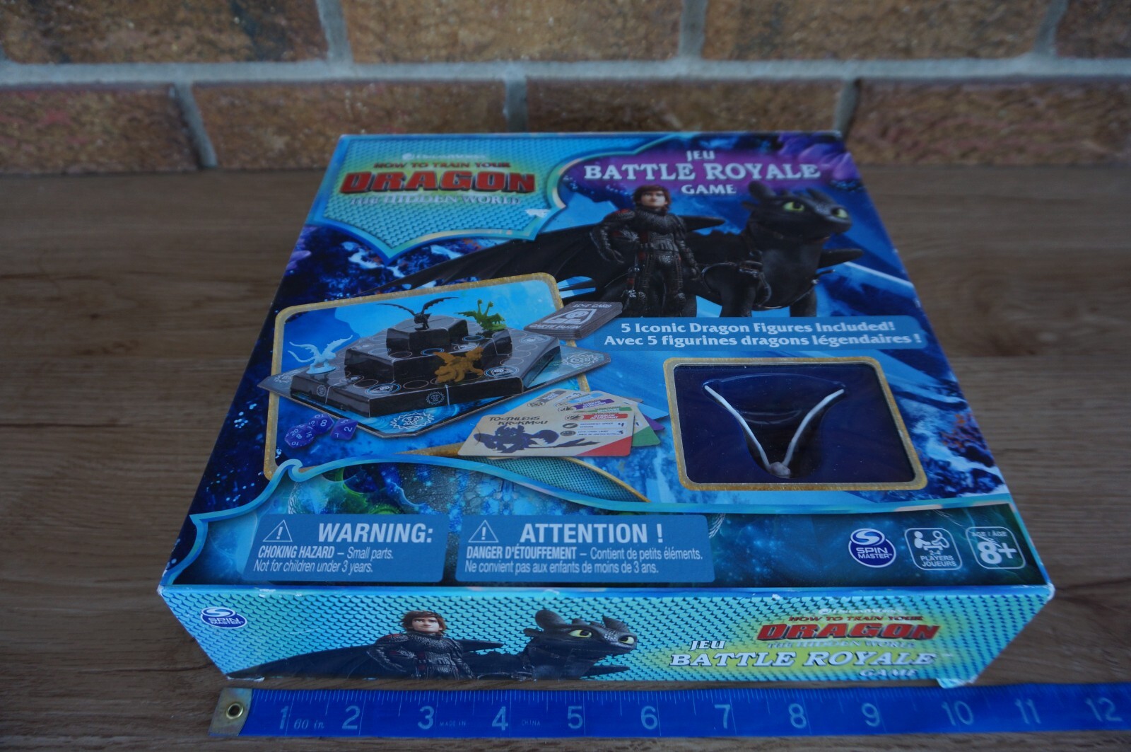 GAME How to Train Your Dragon The Hidden World JEU Battle Royale Board Game NEW