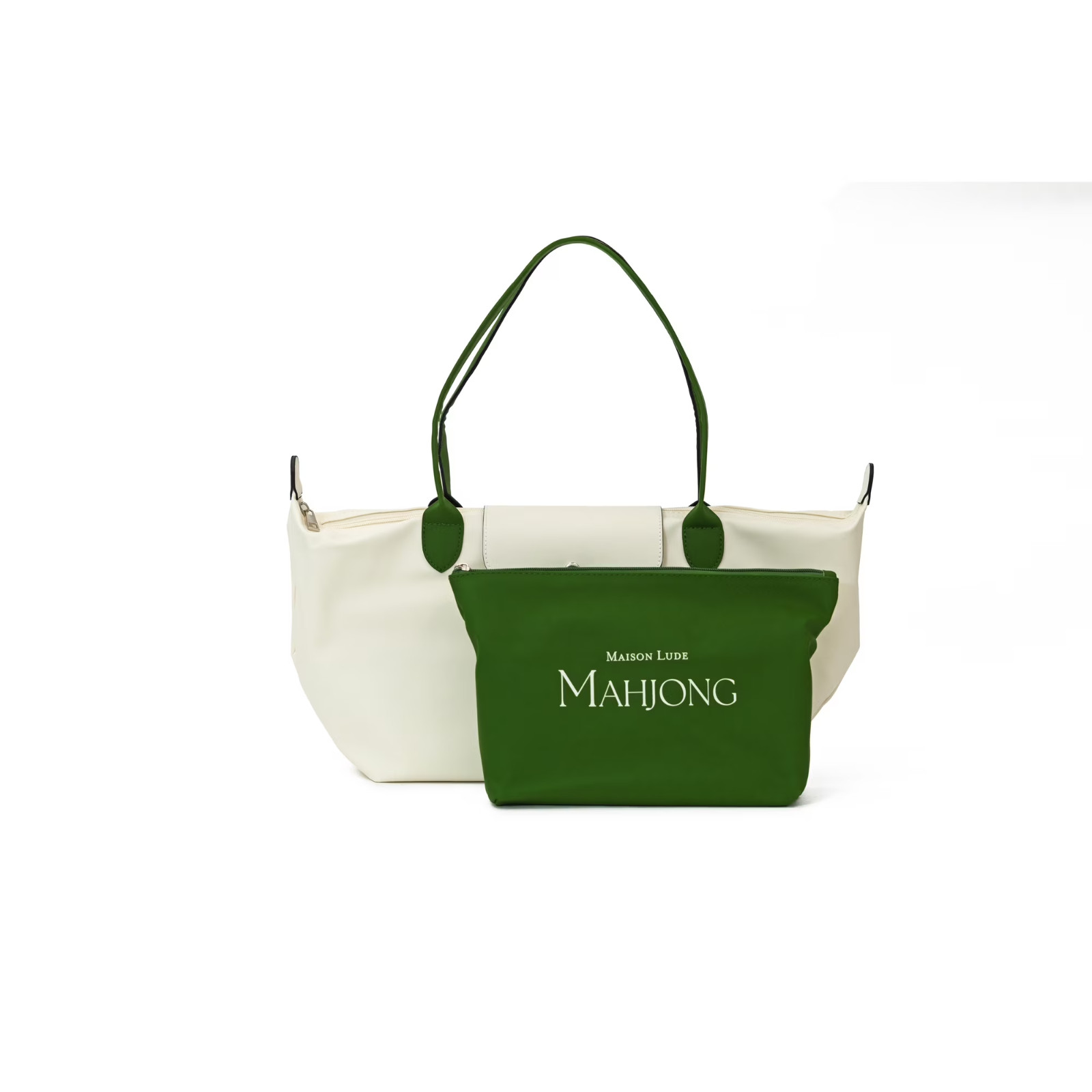 Maison Lude Limited Edition 160-Piece Mahjong Set Wildlife Design w/ Carry Bag