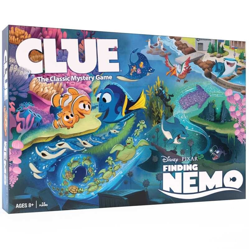 FINDING NEMO CLUE 8+ 2-6 PLAYERS 60+ MINUTES + FREE DVD