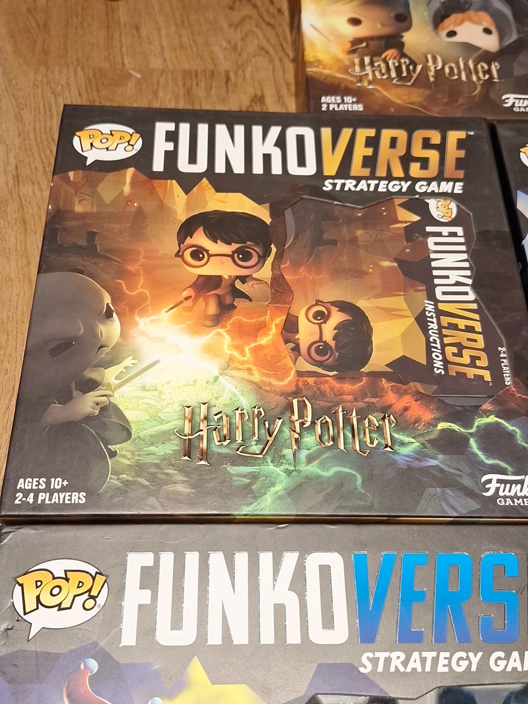 Funko Funkoverse Strategy Game Lot Harry Potter Jurassic Park DC Marvel