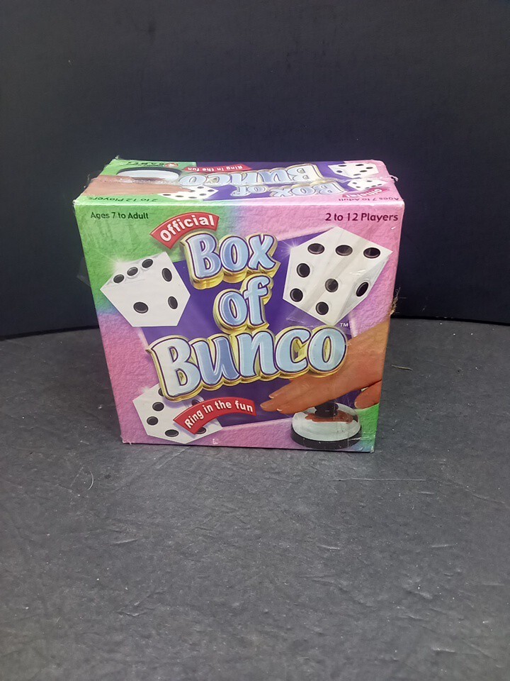 ❤️ The Official Box of Bunco Winning Moves 2003 Edition Sealed Box
