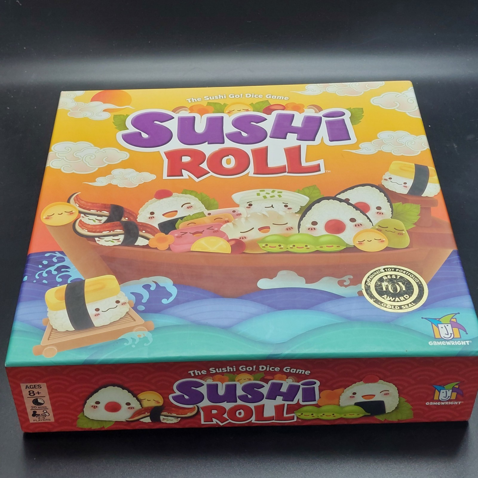 Sushi Roll Sushi Go Dice Game By Gamewright 100% Complete Excellent Condition