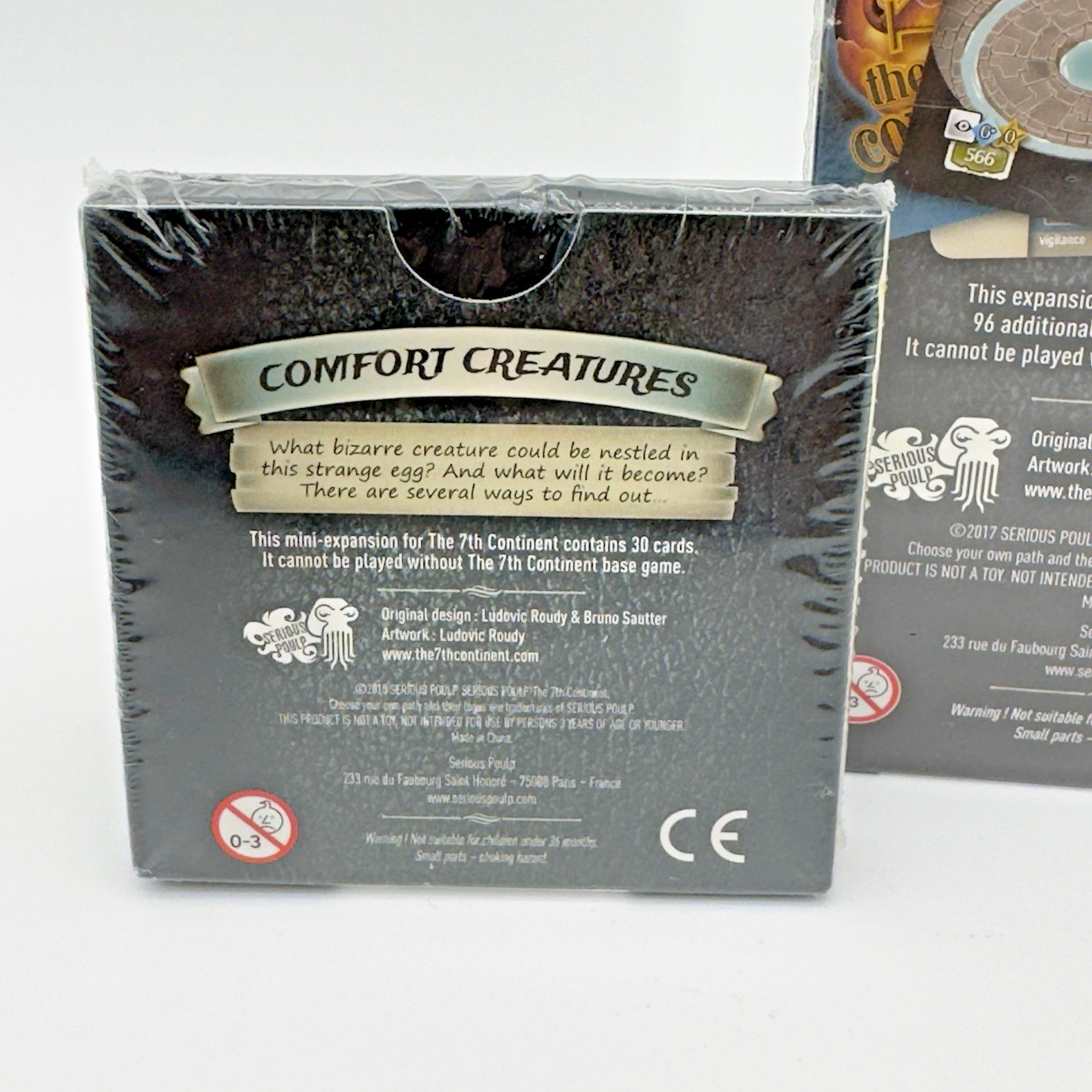 The 7th Continent Expansion The Forbidden Sanctuary & Comfort Creatures – NEW