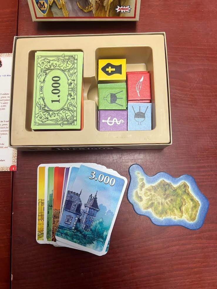 Intrigue Board Game Mayfair English edition (2005)