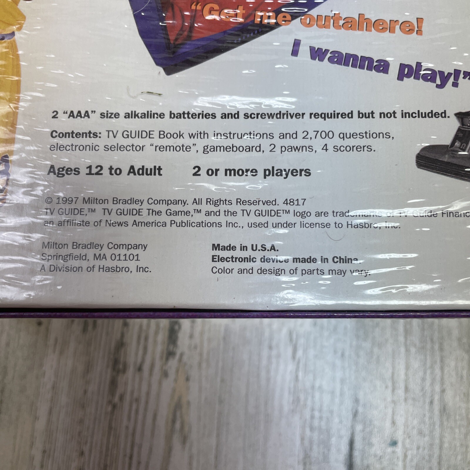 NEW TV Guide The Game 1997 w/2700 Fun Questions And Answers FREE SHIPPING