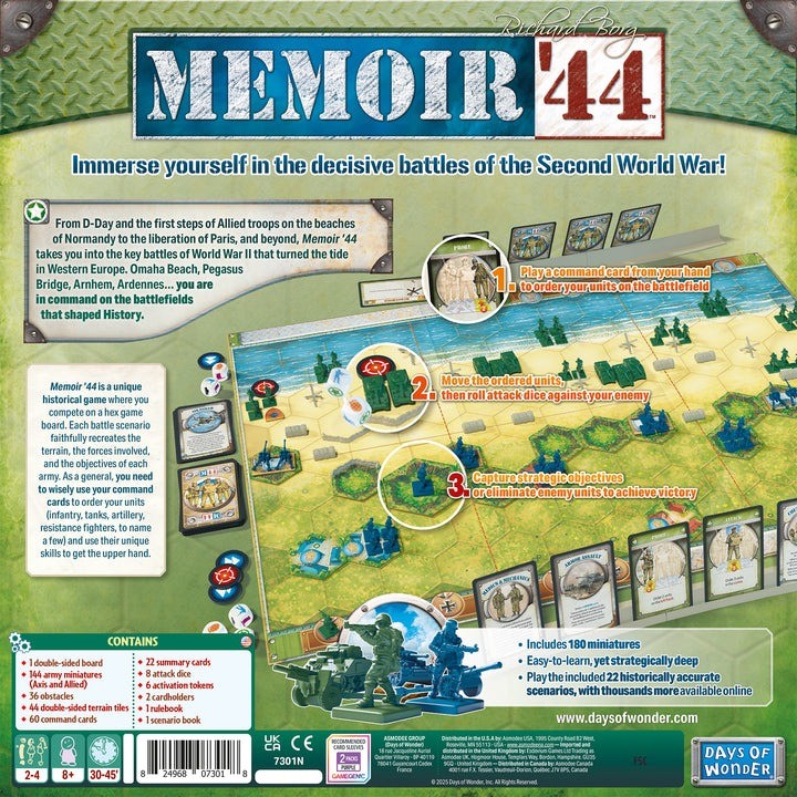 Days of Wonder Memoir ’44 Base Game (2025)