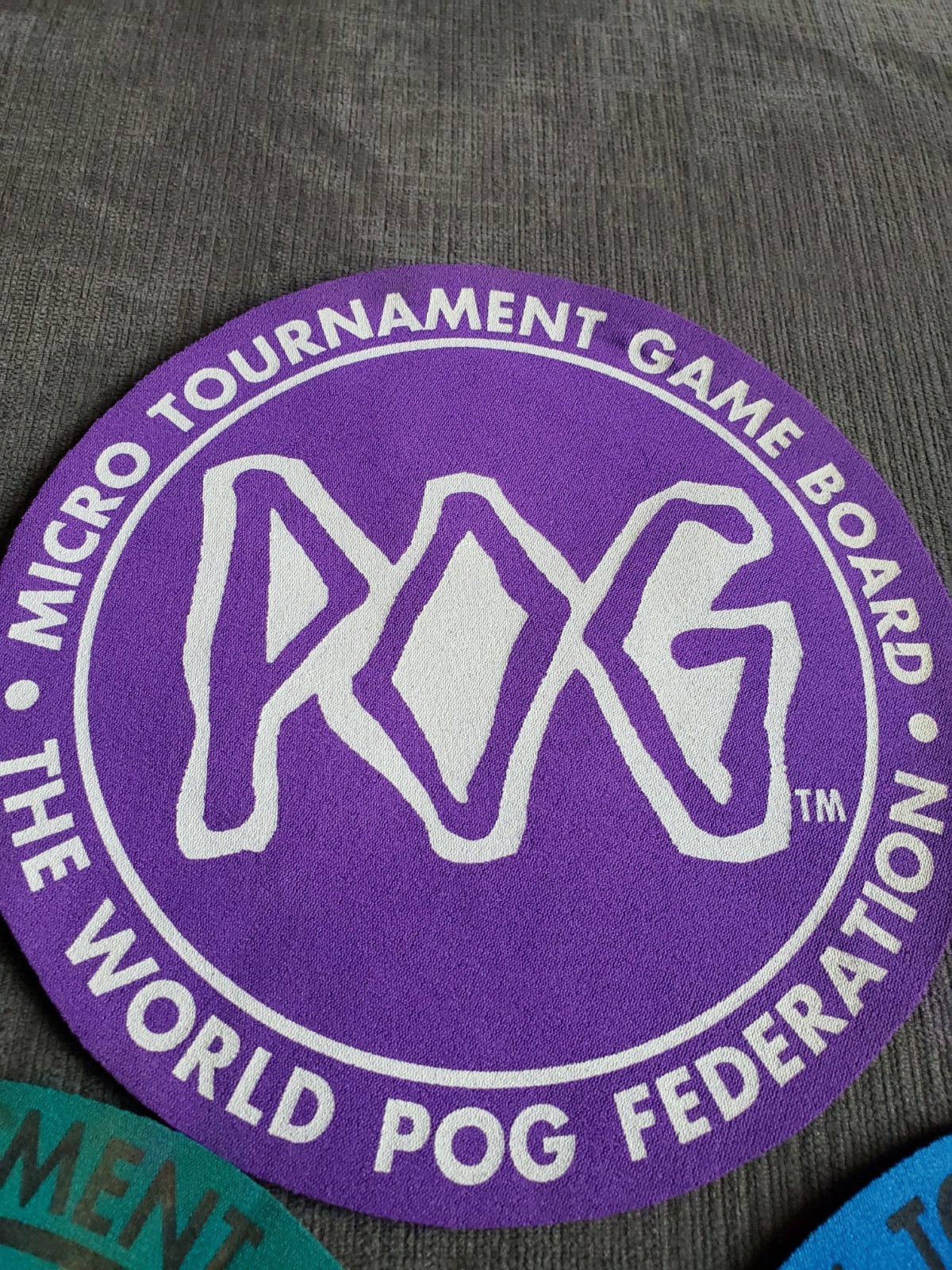 Set Of 5 VINTAGE ’95 THE WORLD POG FEDERATION OFFICIAL TOURNAMENT GAME BOARD PAD