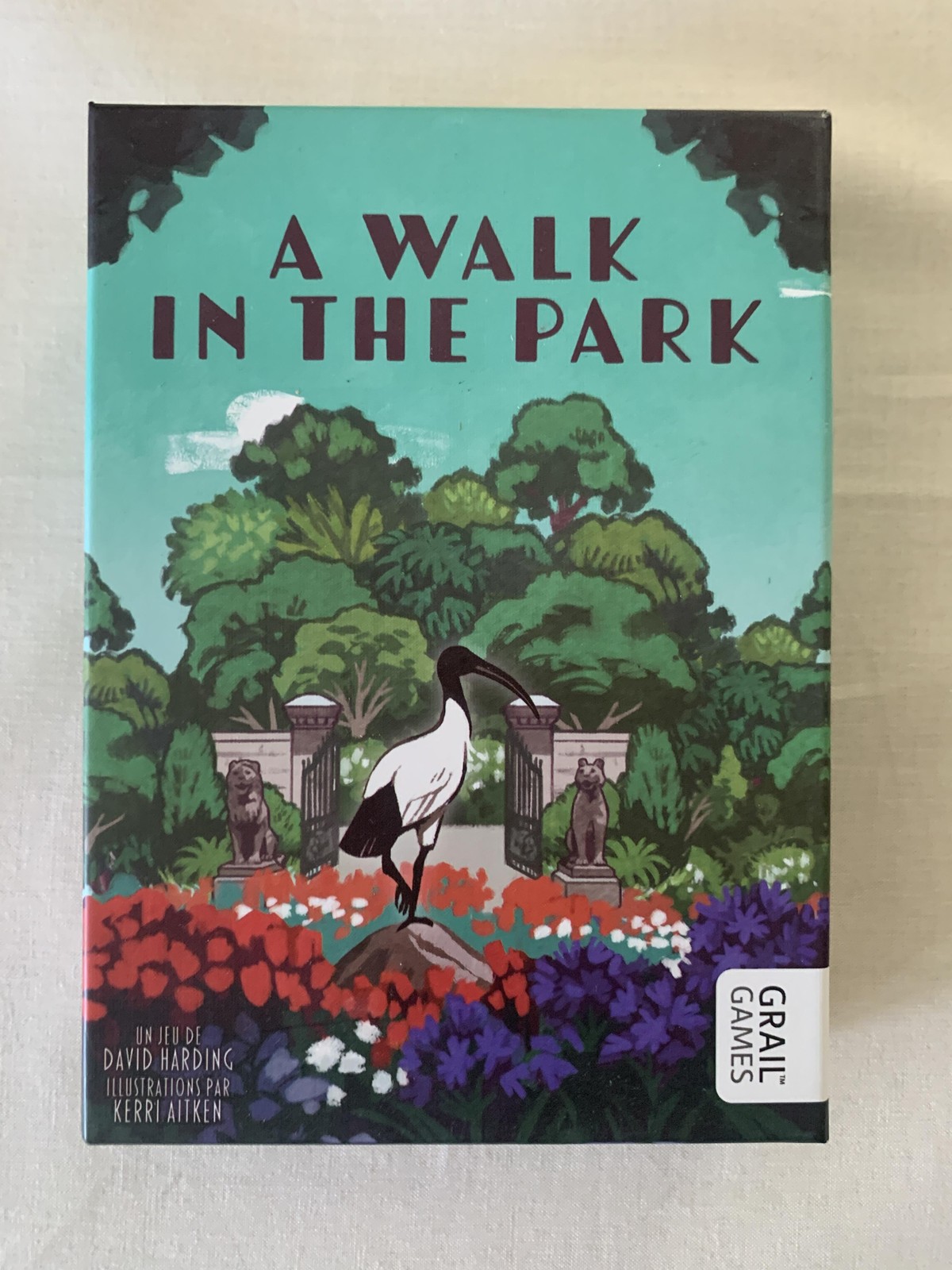 A Walk In The Park Grail Games Board Game 2021 Roll Write 1+ Players Ages 10+