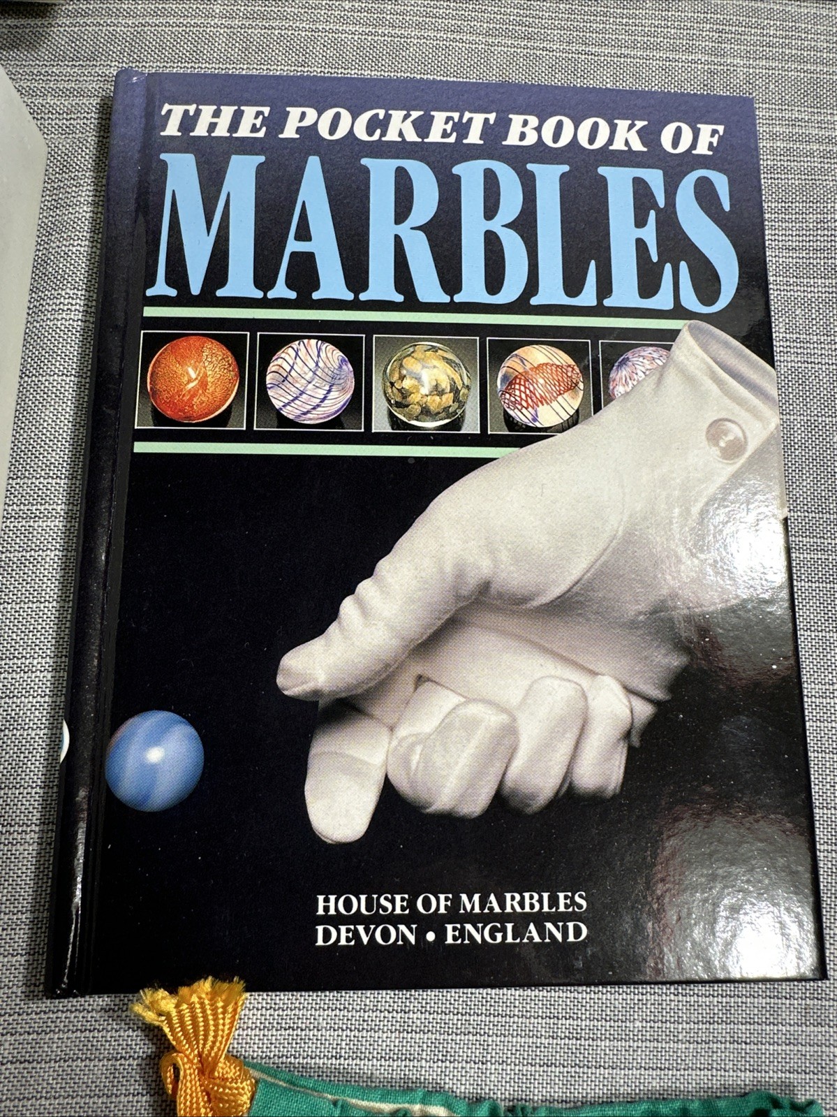 Vintage Marbles Original “Marble Book & Game Set” House of Marbles Opened