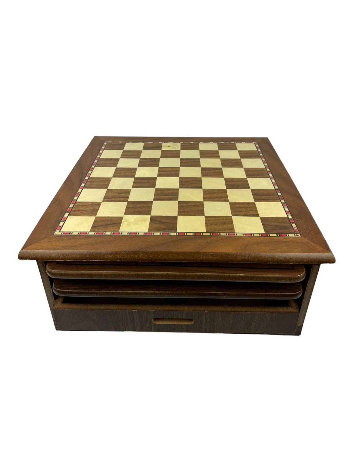 Cardinal Games Real Wood Multiple Games Retro 1980’s Classic Board Game