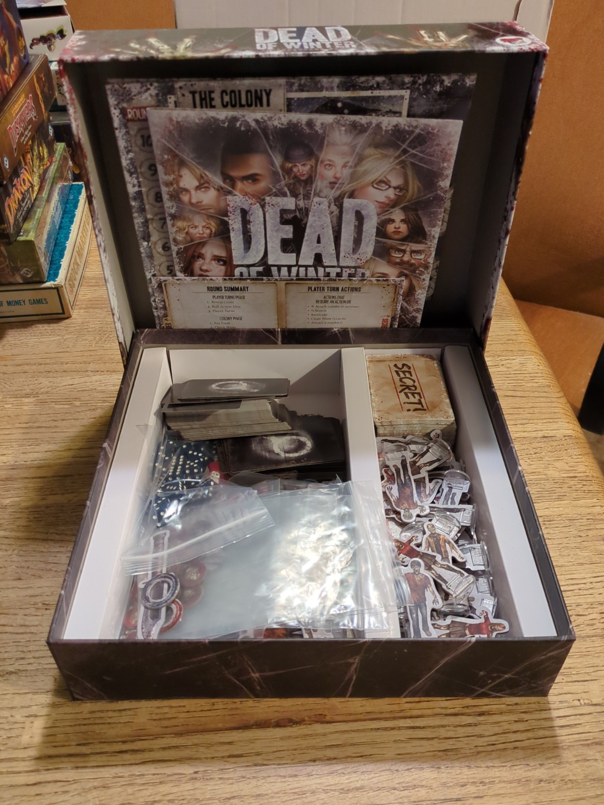 Dead of Winter by Plaid Hat Games Game Board for Age 12+ Bagged Played Once