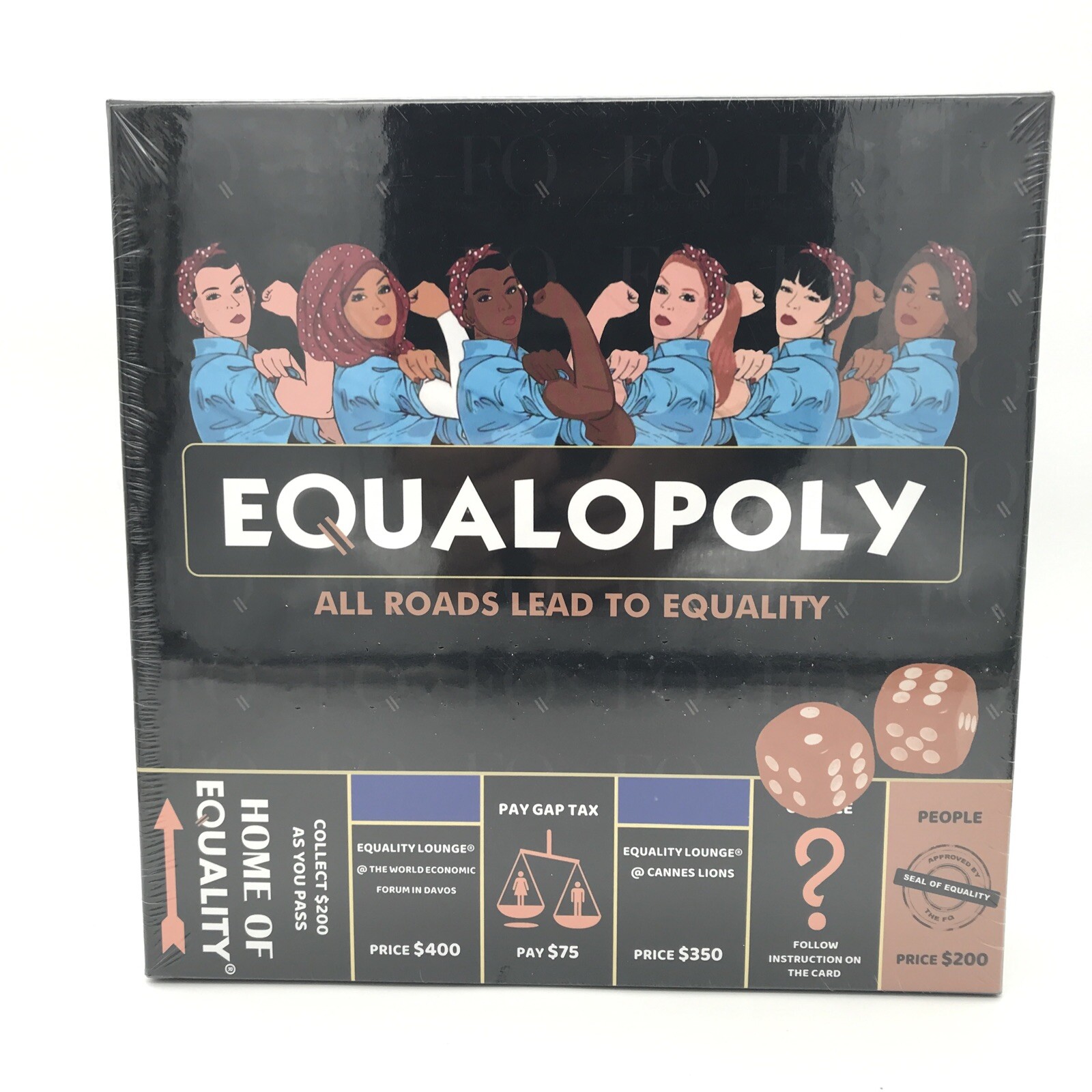 EQUALOPOLY Board Game, FQ The Female Quotient New Sealed