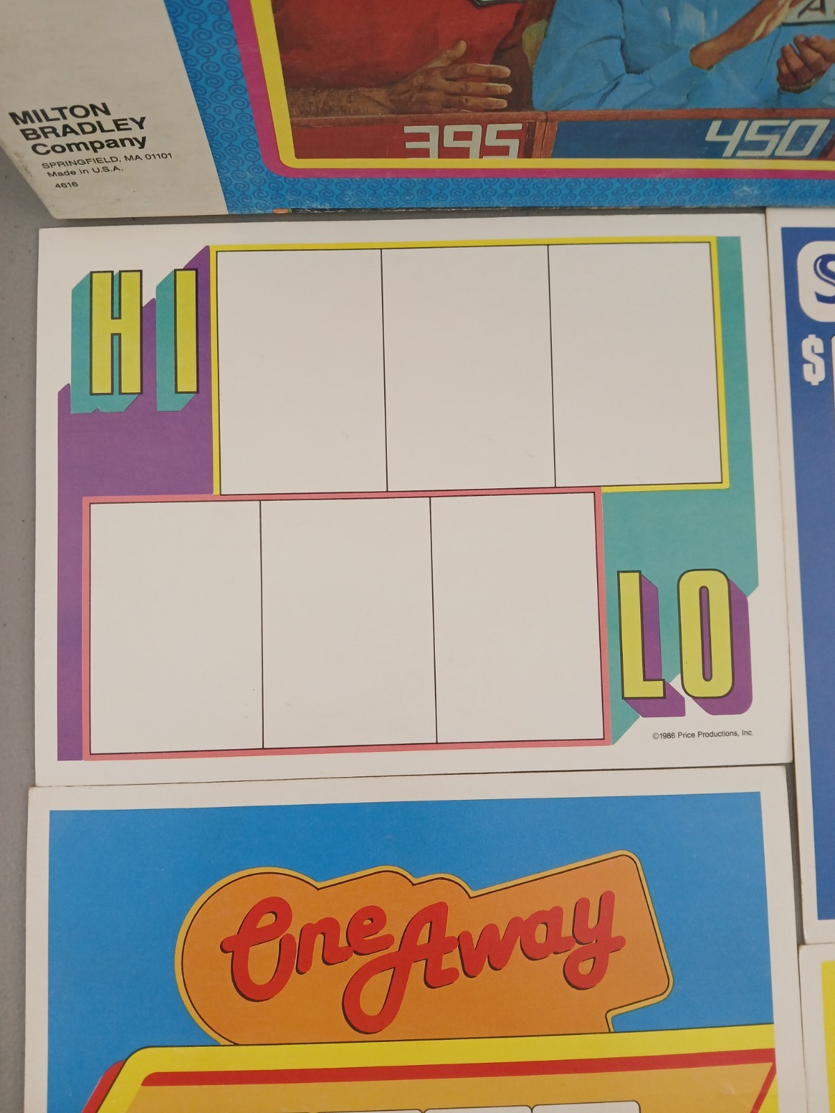 VTG 1986 The Price Is Right Game (12 Games) Milton Bradley 100% COMPLETE
