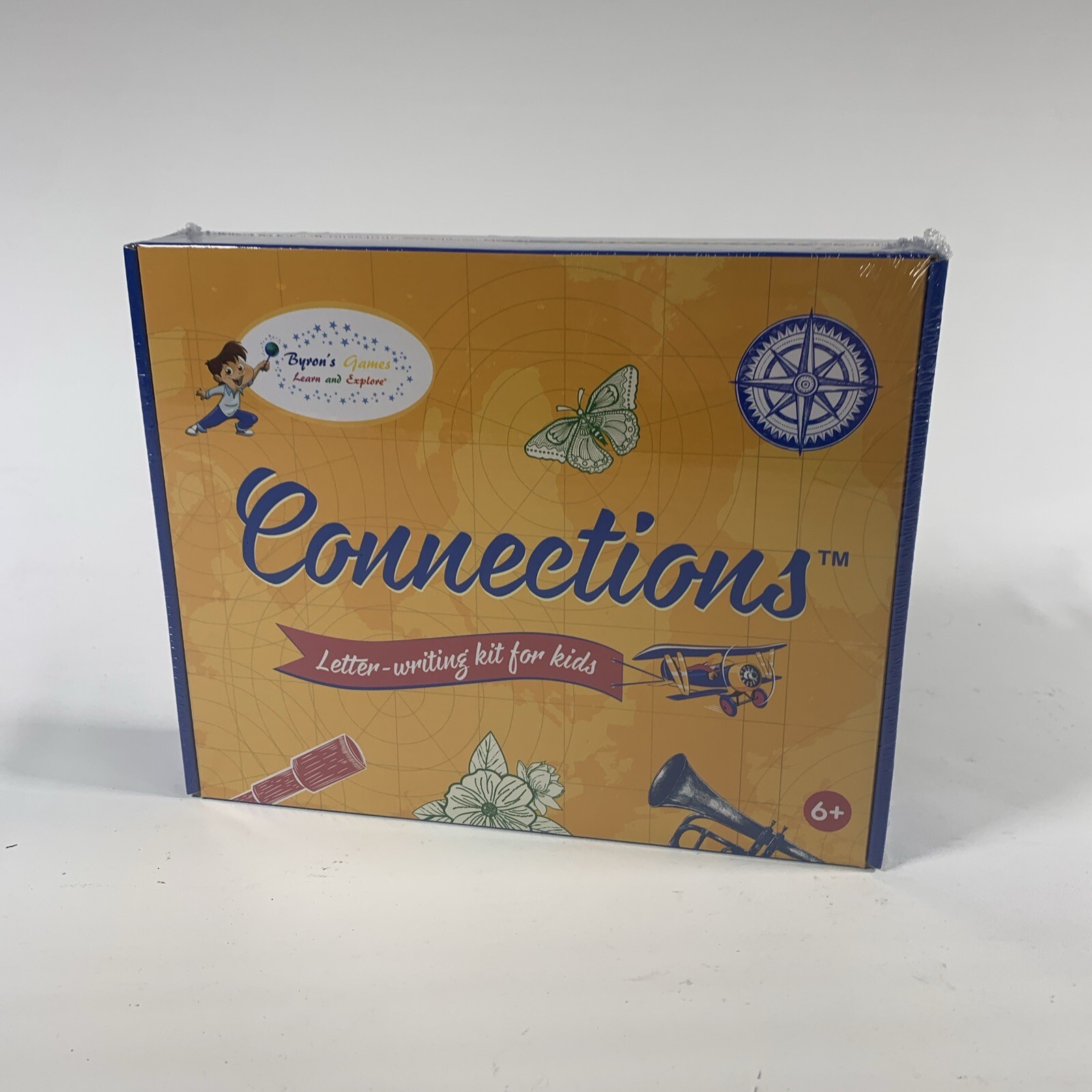Byron’s Games Connections Letter Writing Kit For Kids Brand New SEALED