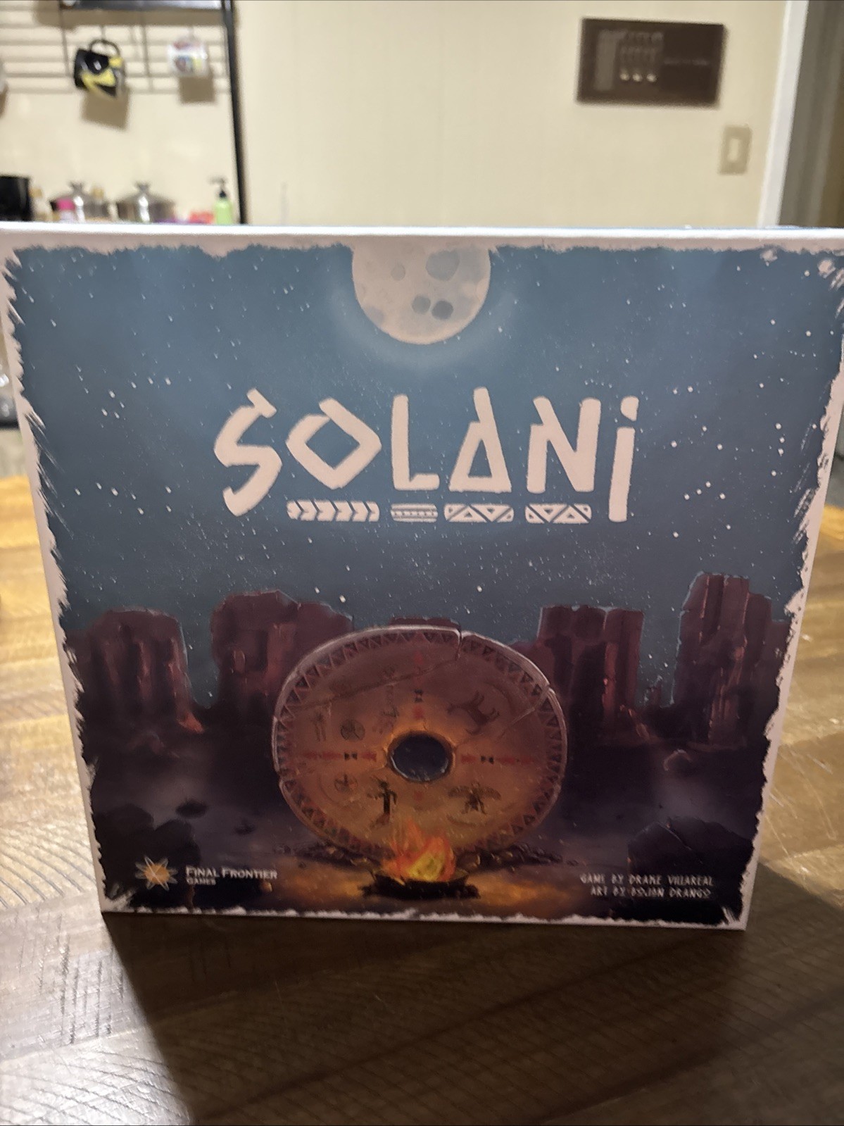 Final Frontier Boardgame Solani Box SW (New) Kickstarter Edition