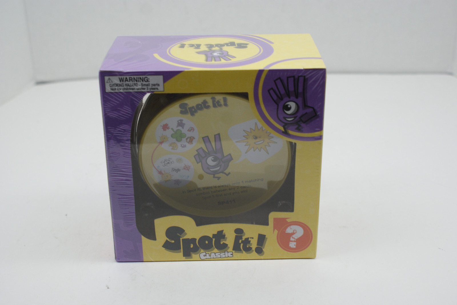 Spot It! Classic Card Game Five Games in One Ages 6 Years and Up 2 to 8 Players