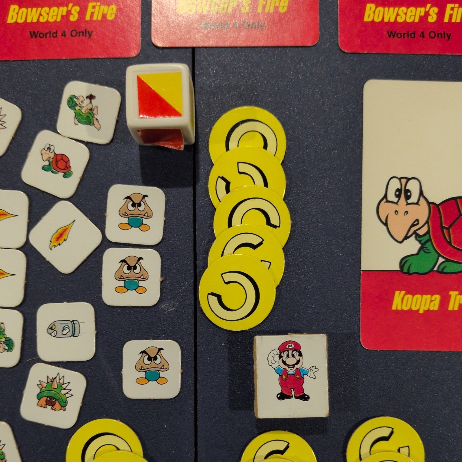 Vintage Super Mario Bros Board Game Milton Bradley 1988 USA