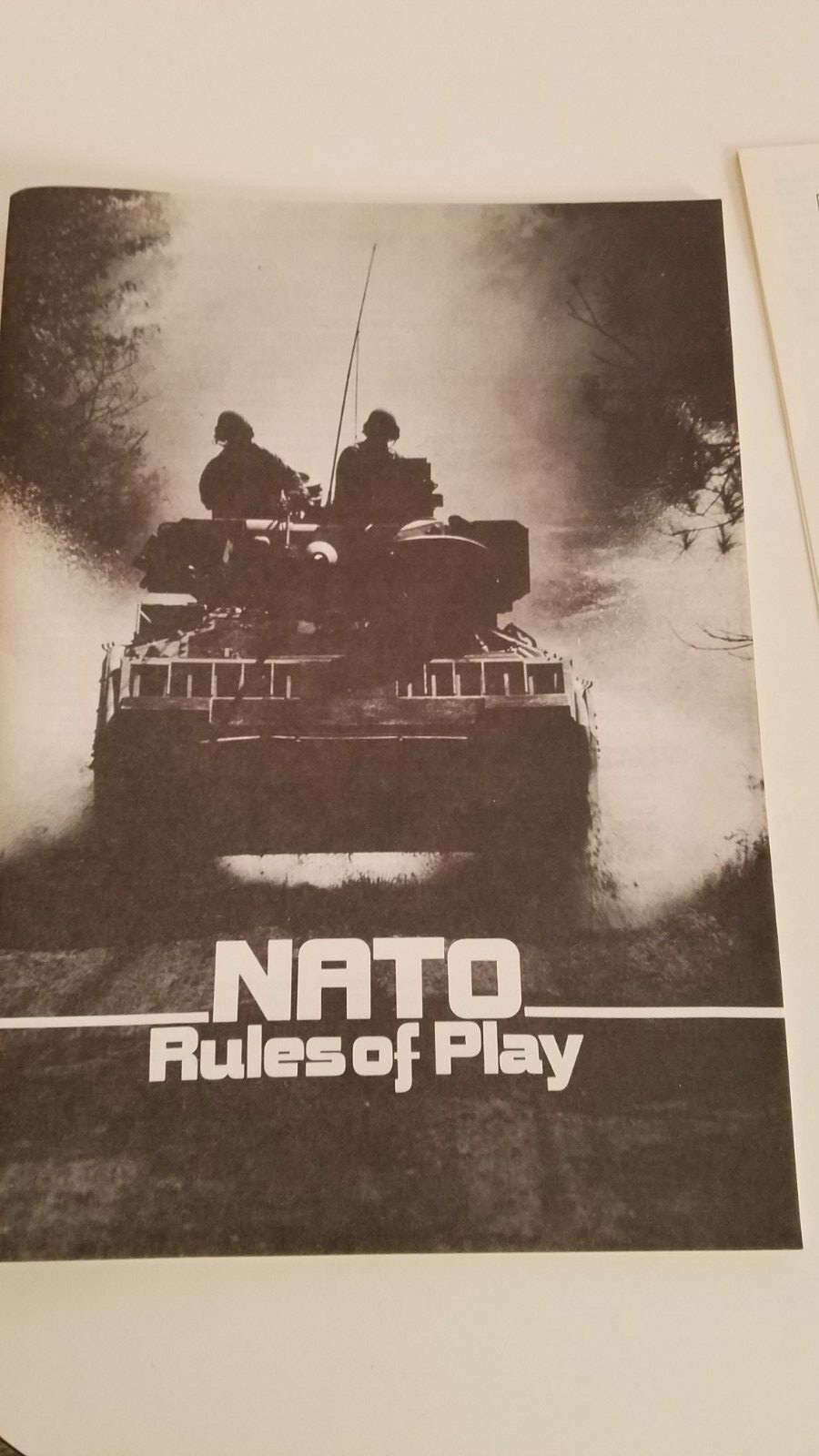 NATO -THE NEXT WAR IN EUROPE BY VICTORY GAMES *PUNCHED *