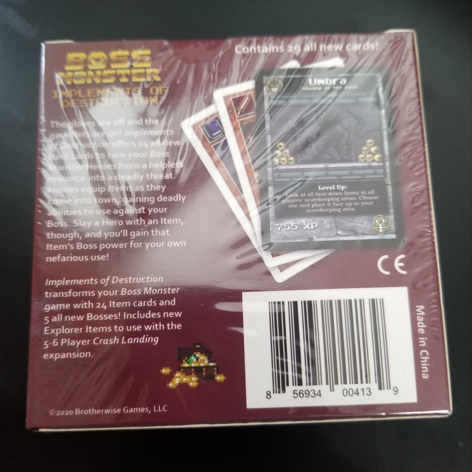 Boss Monster Implements Of Destruction Expansion Board Game Brotherwise GamesNEW