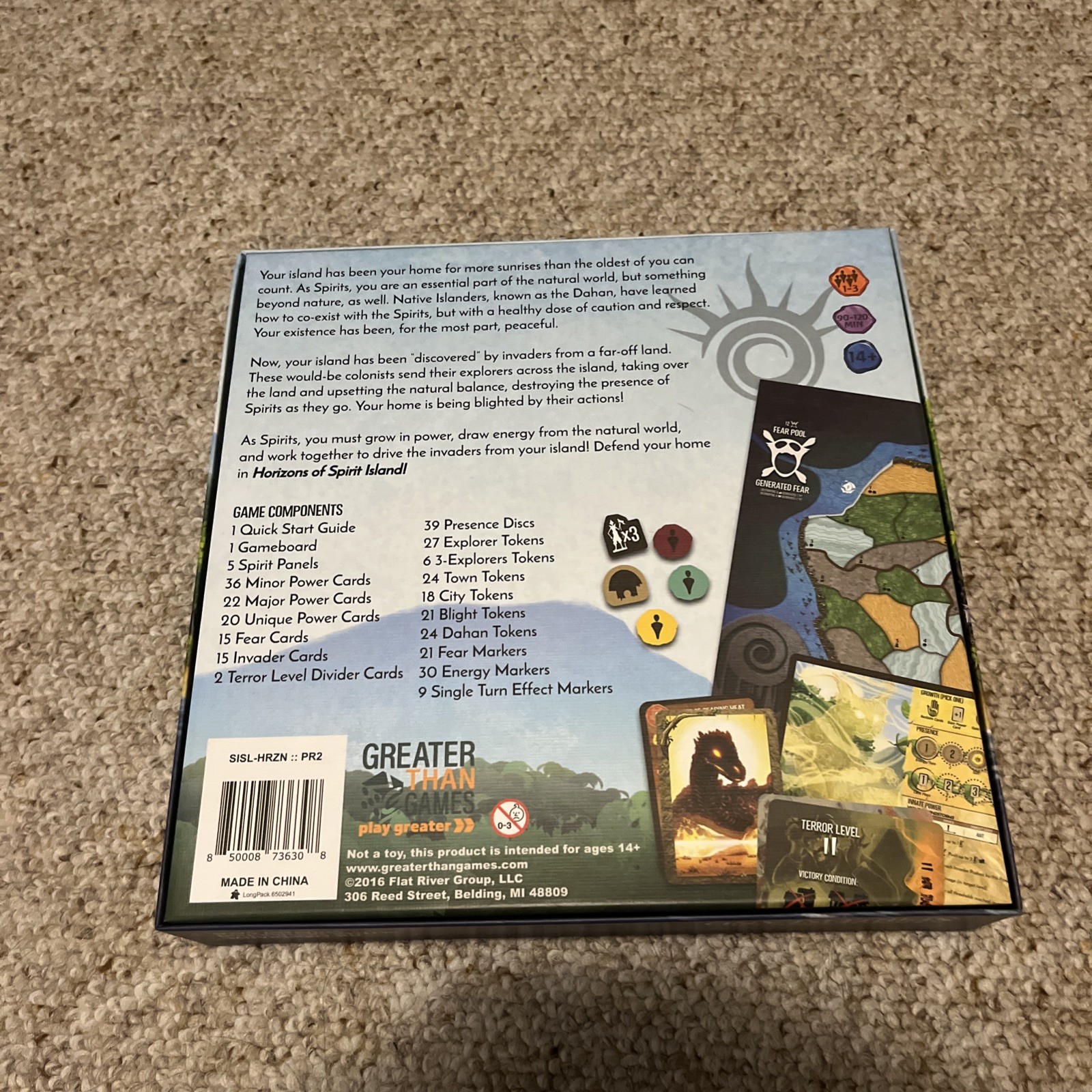 Greater Than Games Horizons Of Spirit Island Board Game – GTG73630