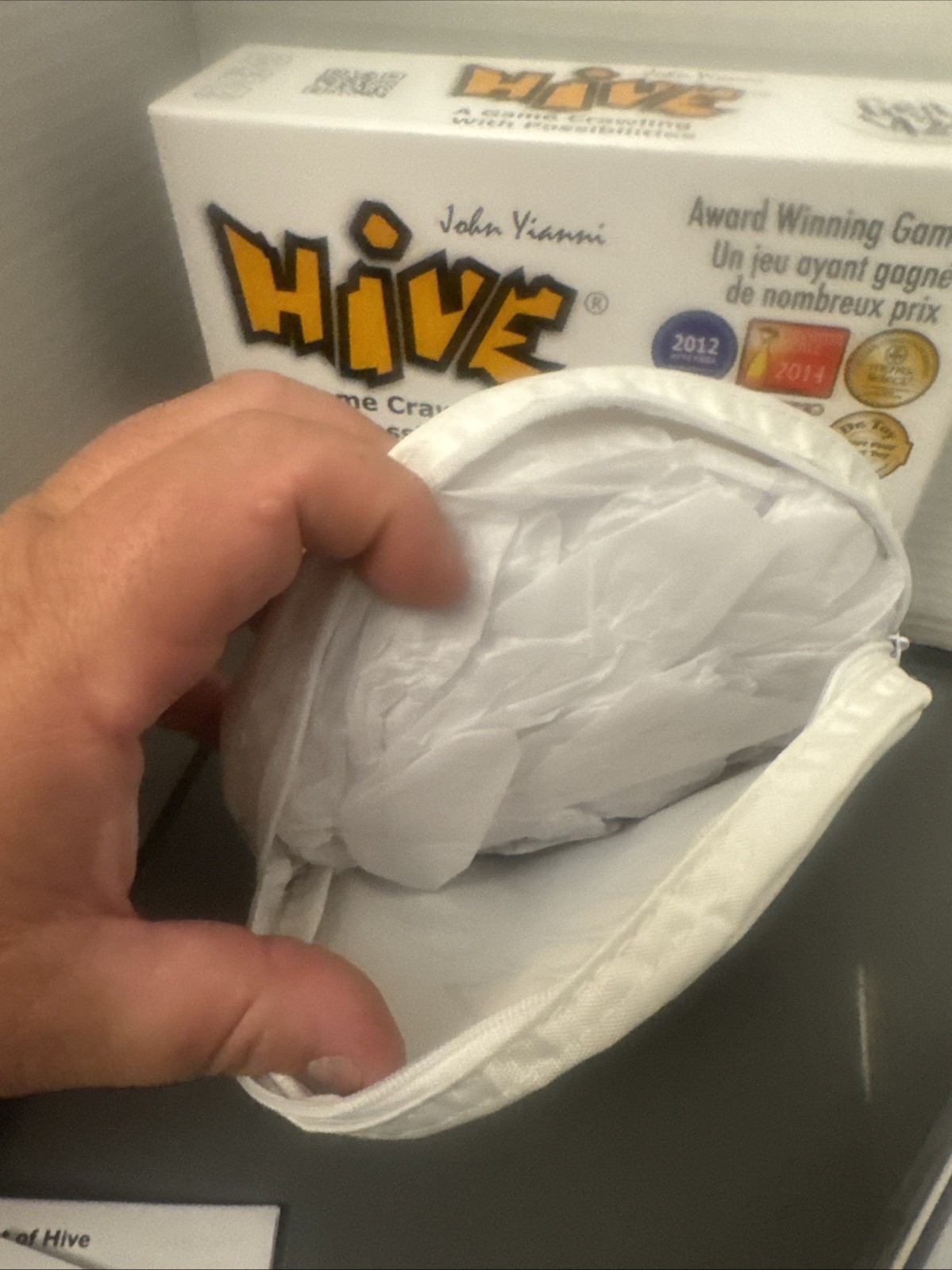 HIVE A Game Crawling with Possibilities, Award Winning Game, open box complete
