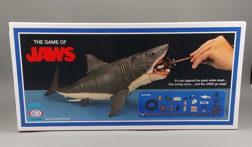 The Game of Jaws 50th Anniversary Edition Neca Reel Toys NIB