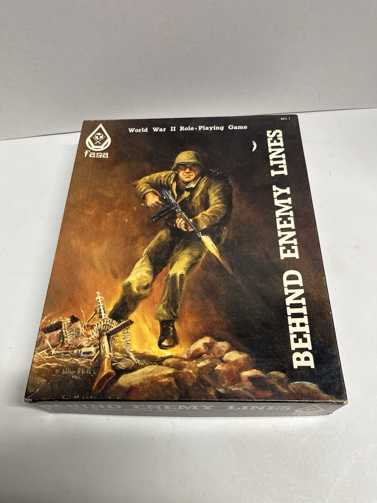 Behind Enemy Lines Board Game – World War 2 WW2 Role Playing Game RPG