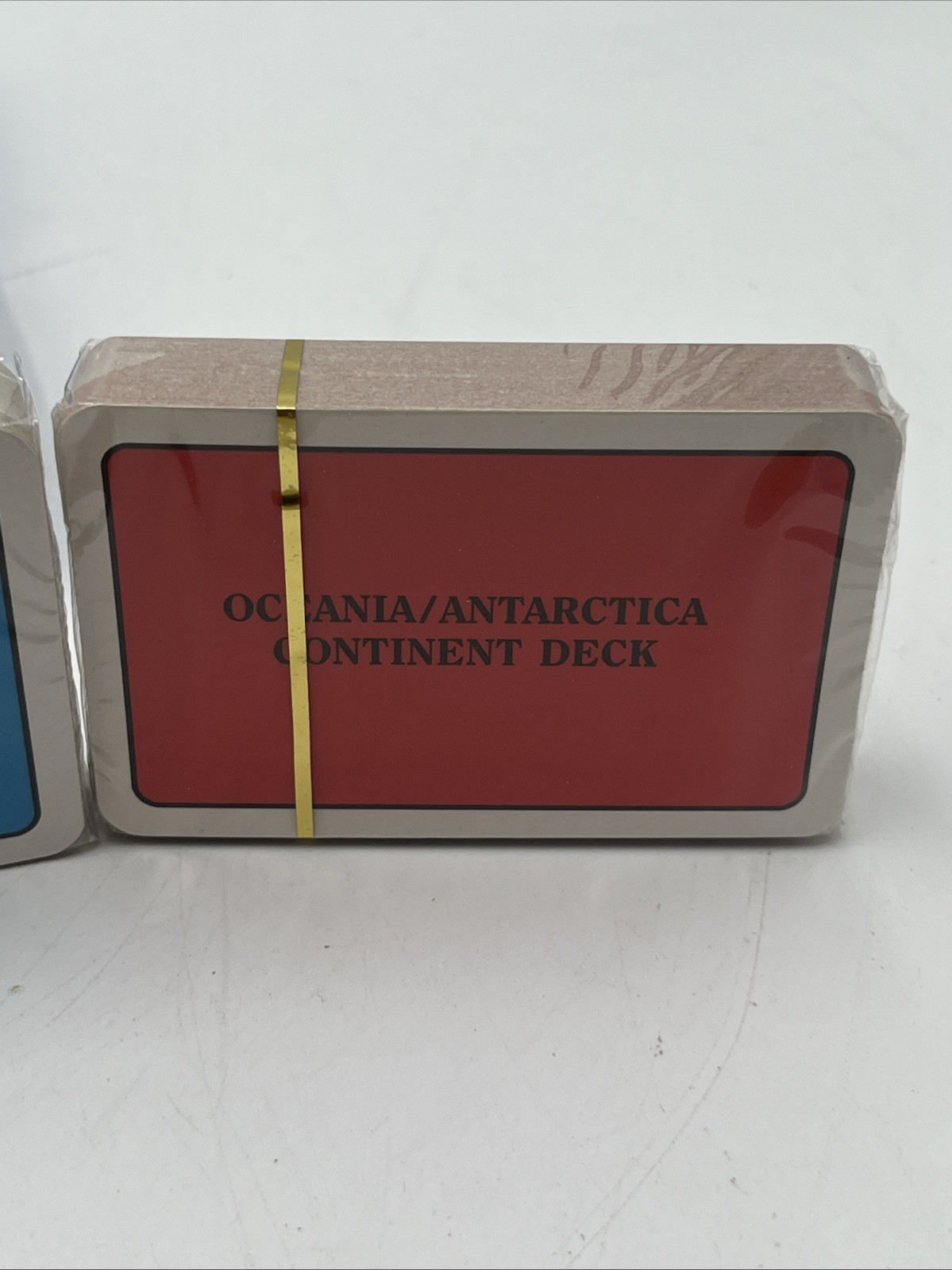 1990 On Assignment With National Geographic Game New Sealed Replacement Decks