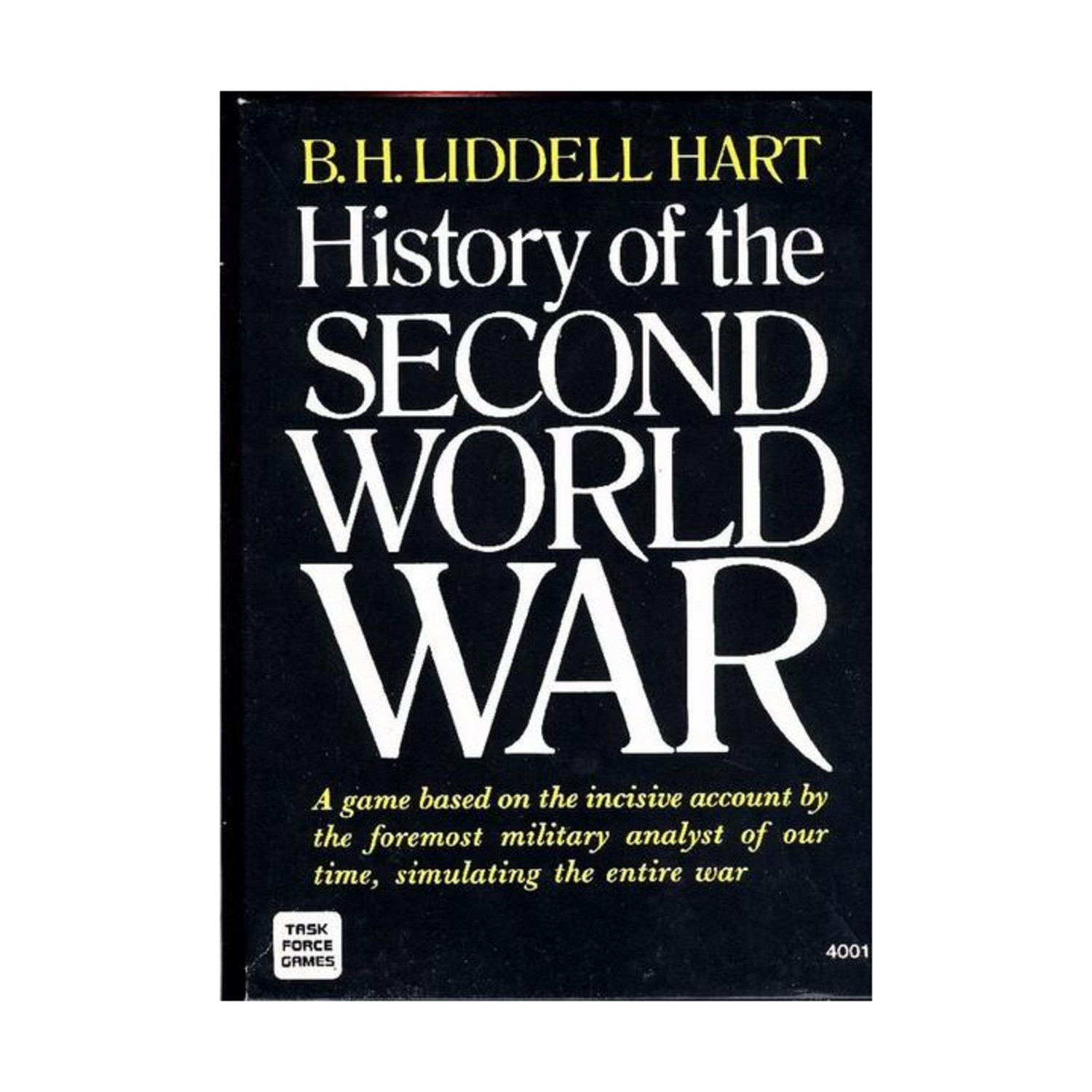 Task Force Wargame History of the Second World War #1 – _____ Turns Box VG/EX