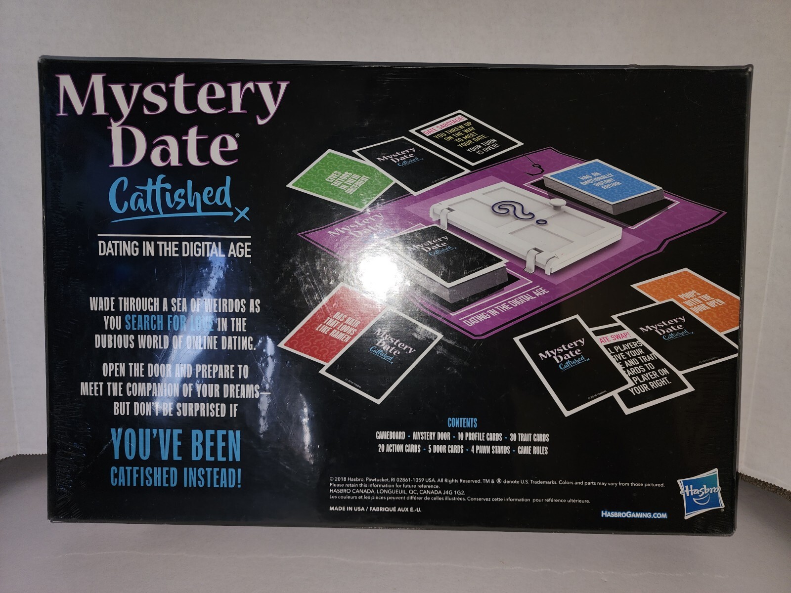 Hasbro Classic Mystery Date Catfished Dating Adults Parody Board Game NEW Sealed