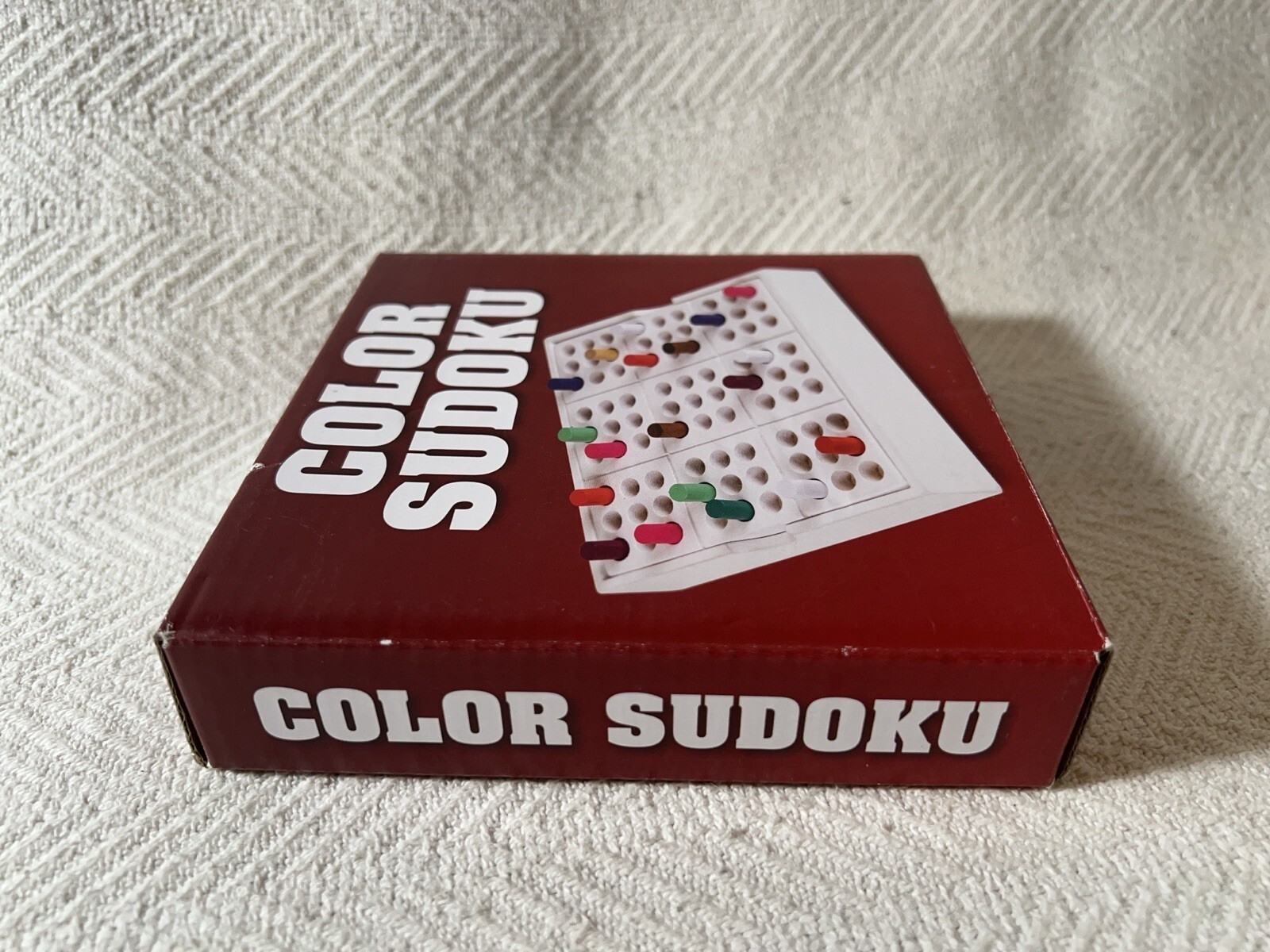 Color Sudoku Puzzle – Complete