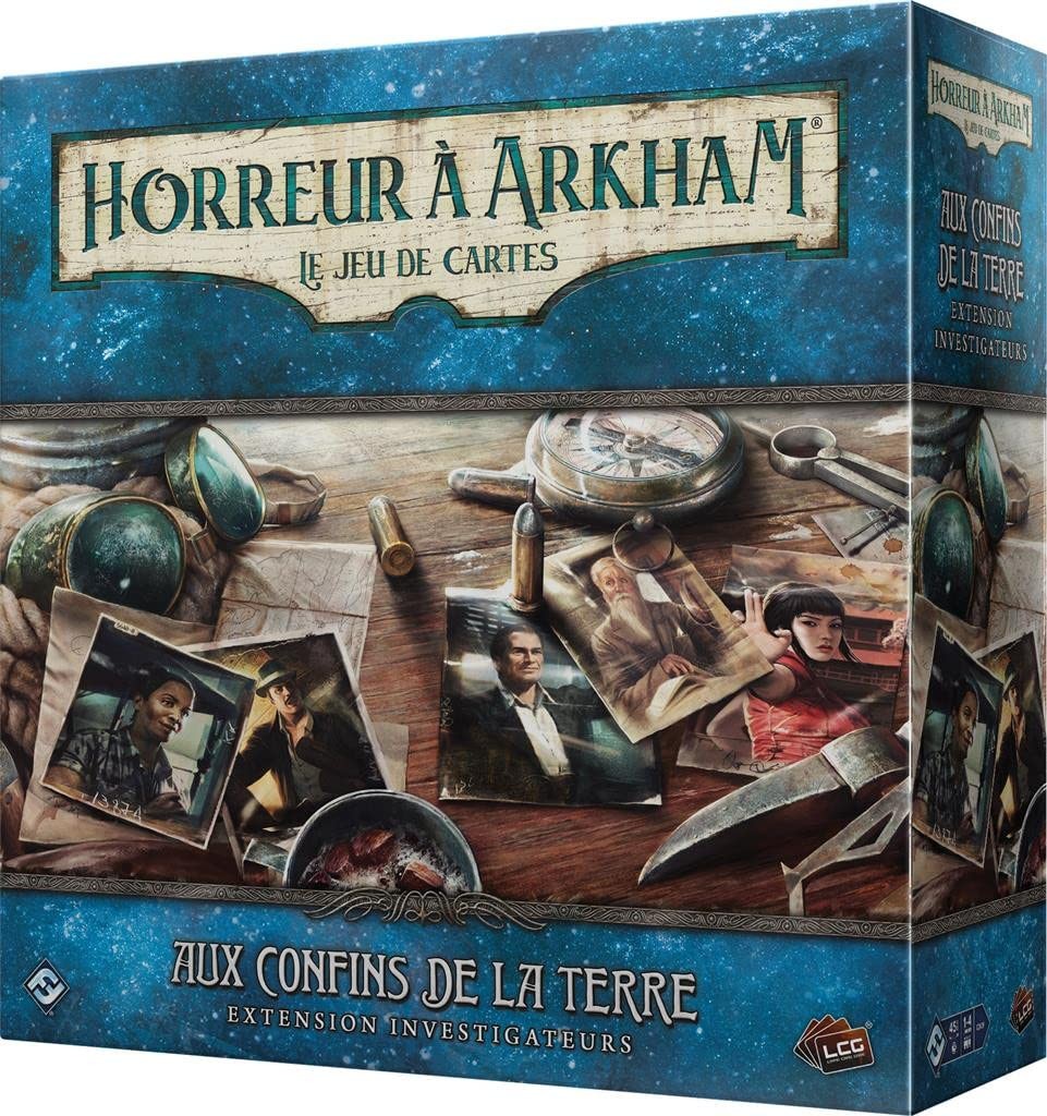 Horror à Arkham JCE – Confins de la Erde – Investigators Expansion, Multifa…