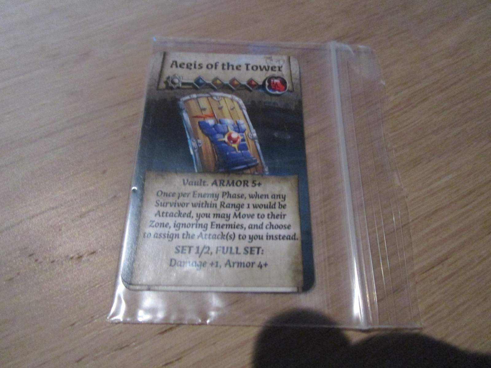 NEW Zombicide White Death Kickstarter CMON Dice Tower 2024 Promo Card Pack