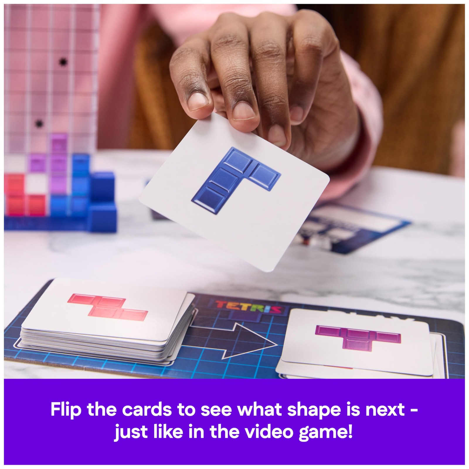 , Tetris: The Board Game, Play The Classic Puzzle Game Tetris in Real Life, M…