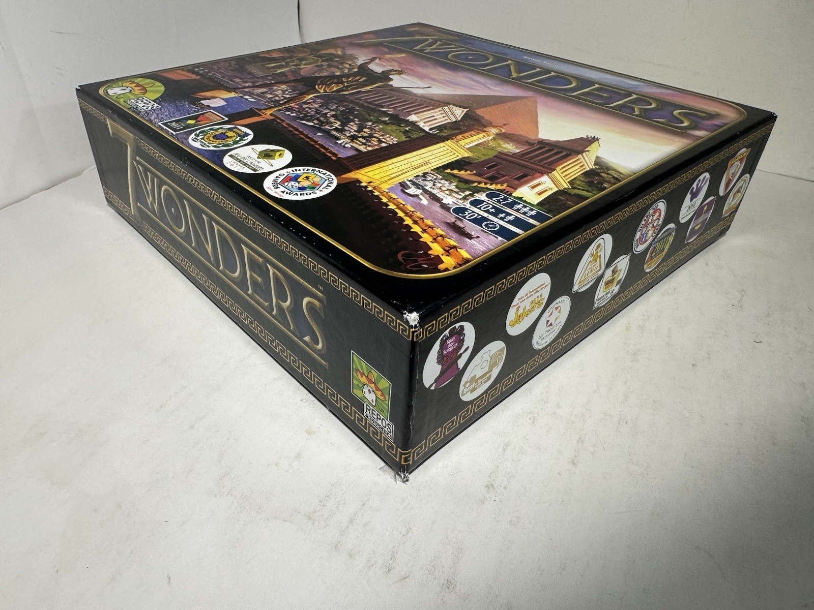 7 Wonders Board Game 2011 Repos Productions Antoine Bauza New Open Box