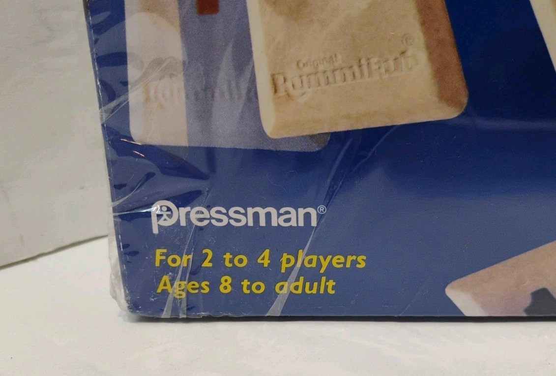 1997 The Original Rummikub Fast Moving Rummy Tile Game Pressman (0400D) NEW